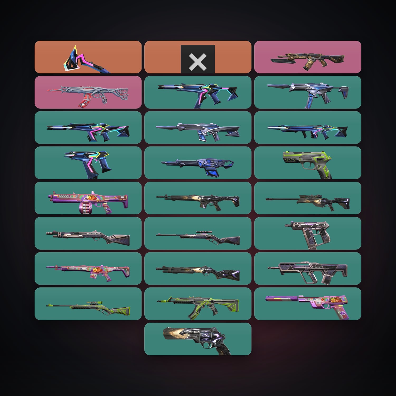 EU Bronze 1 locker — 2 knives, 25 skins, lvl 48 — HabibiAccounts
