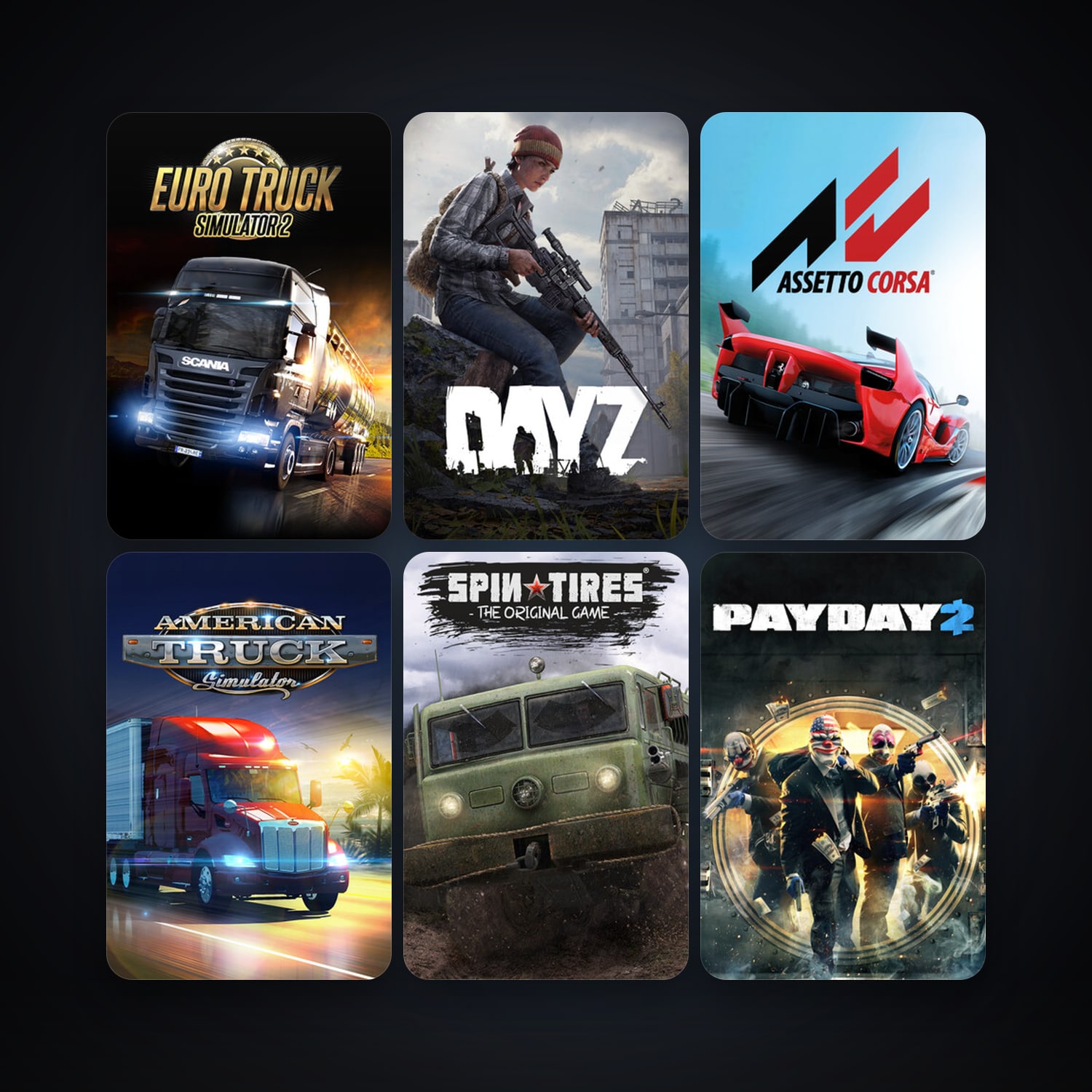 Grand Theft Auto: Vice City + Grand Theft Auto: San Andreas, 54 games, Steam 10, clean — HabibiAccounts
