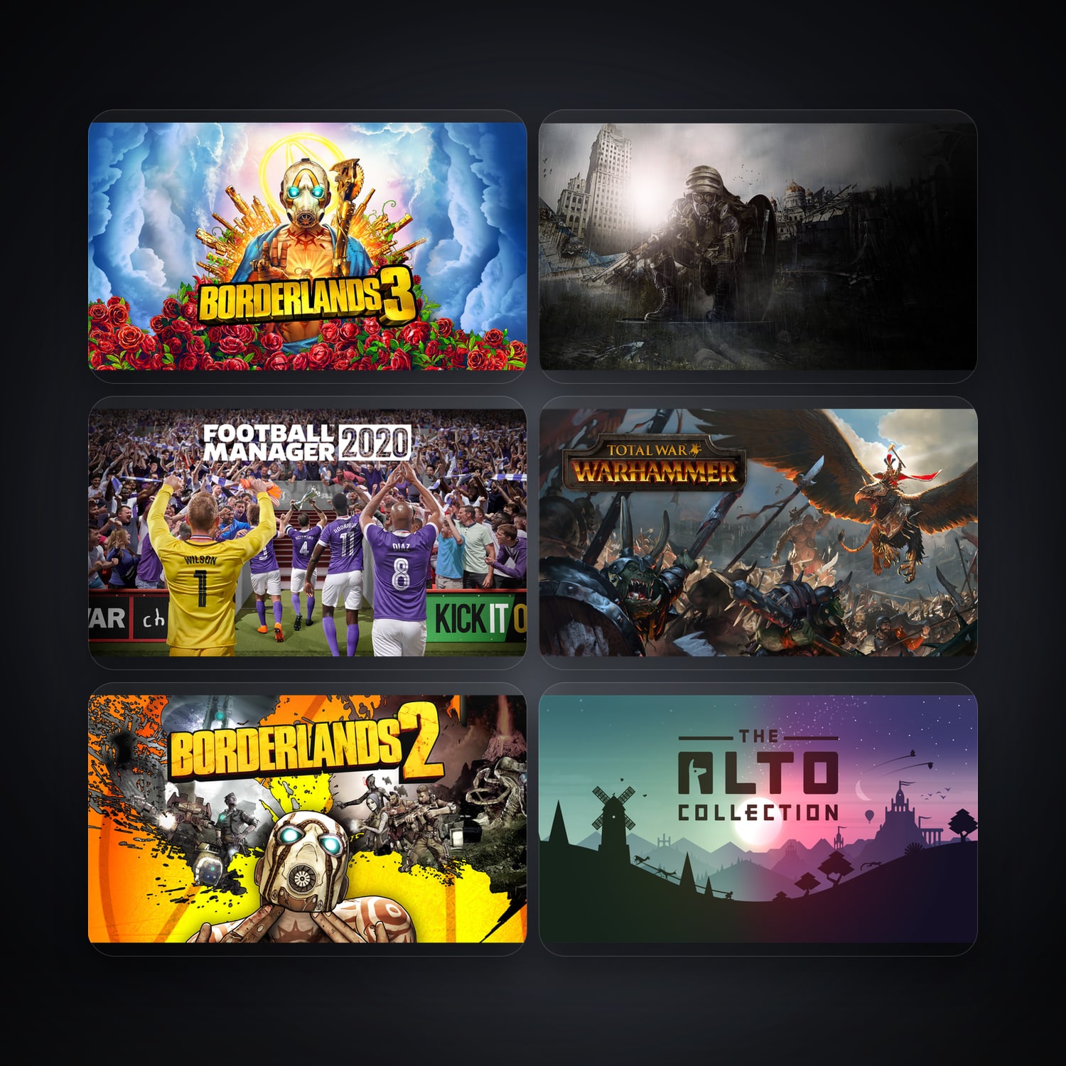 هالحساب إبك فيه Borderlands 3 وMetro Last Light Redux، US، 167 ألعاب — HabibiAccounts