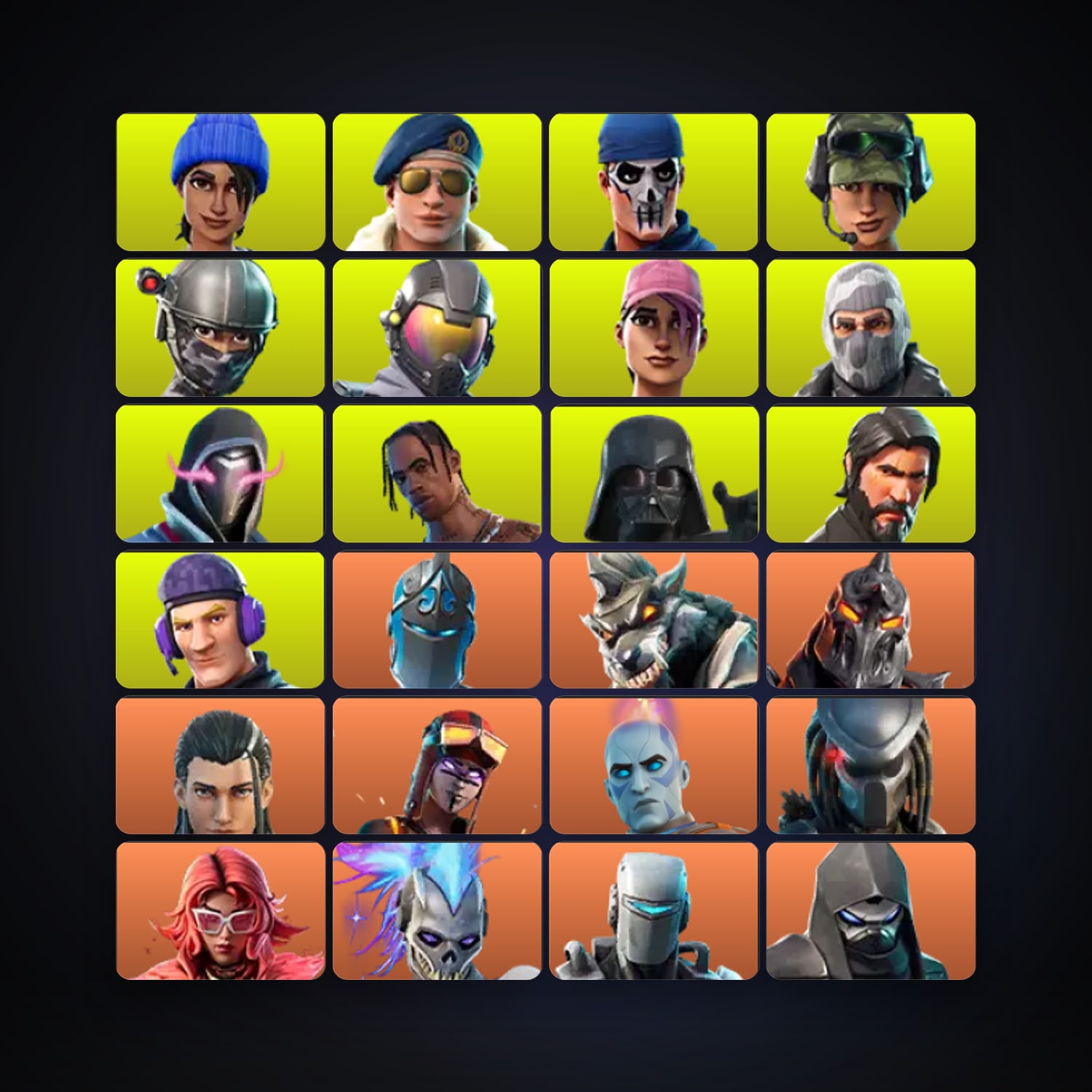 Frozen Red Knight — Dire — 412 skins — 4.4K V-Bucks — lvl 5112 — HabibiAccounts
