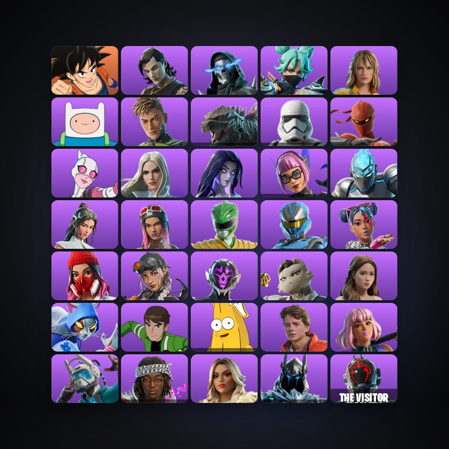 Son Goku — Outlaw Midas — 167 skins — 3.3K V-Bucks — lvl 930 — HabibiAccounts