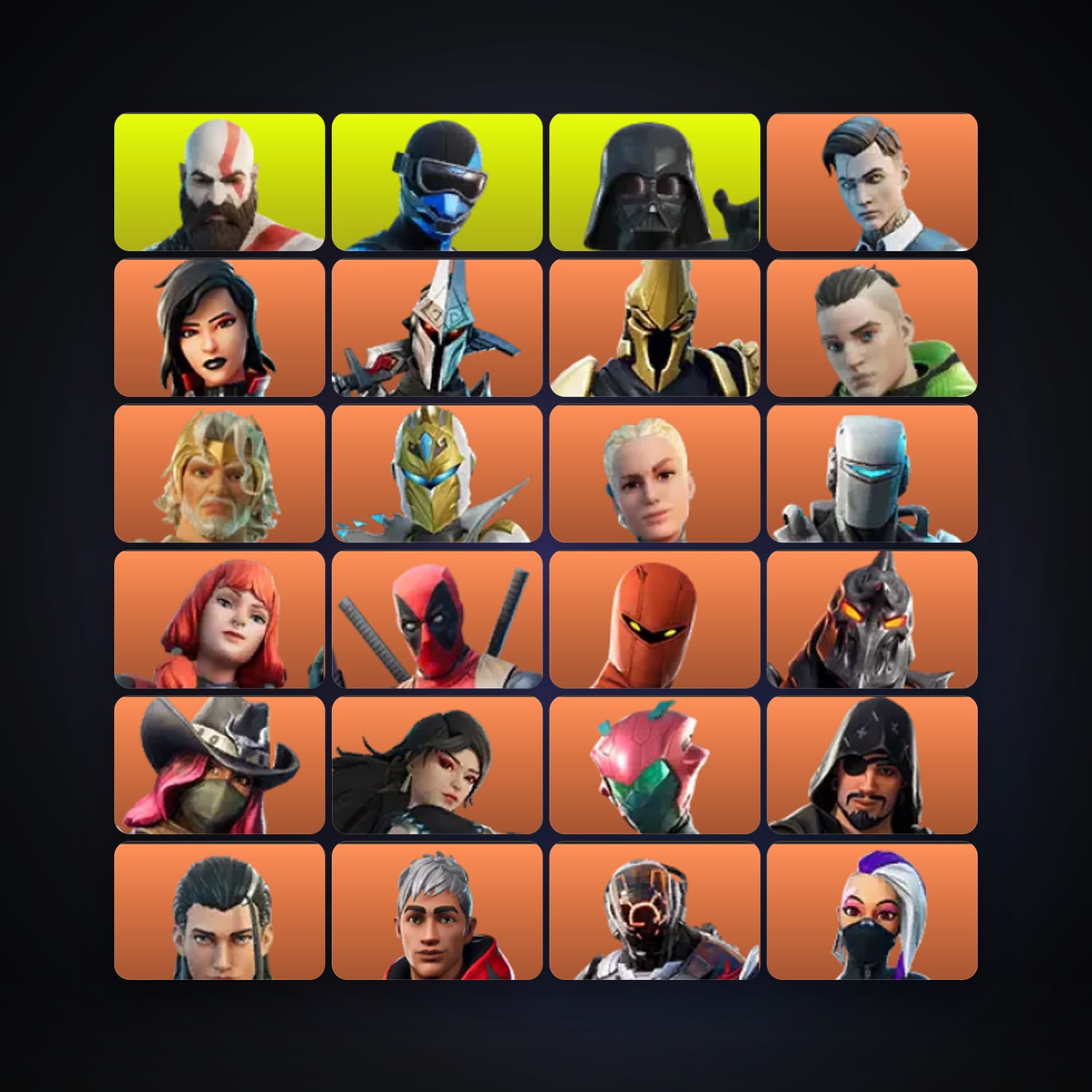 Midas — Sorana — 274 skins — 400 V-Bucks — lvl 3238 — HabibiAccounts