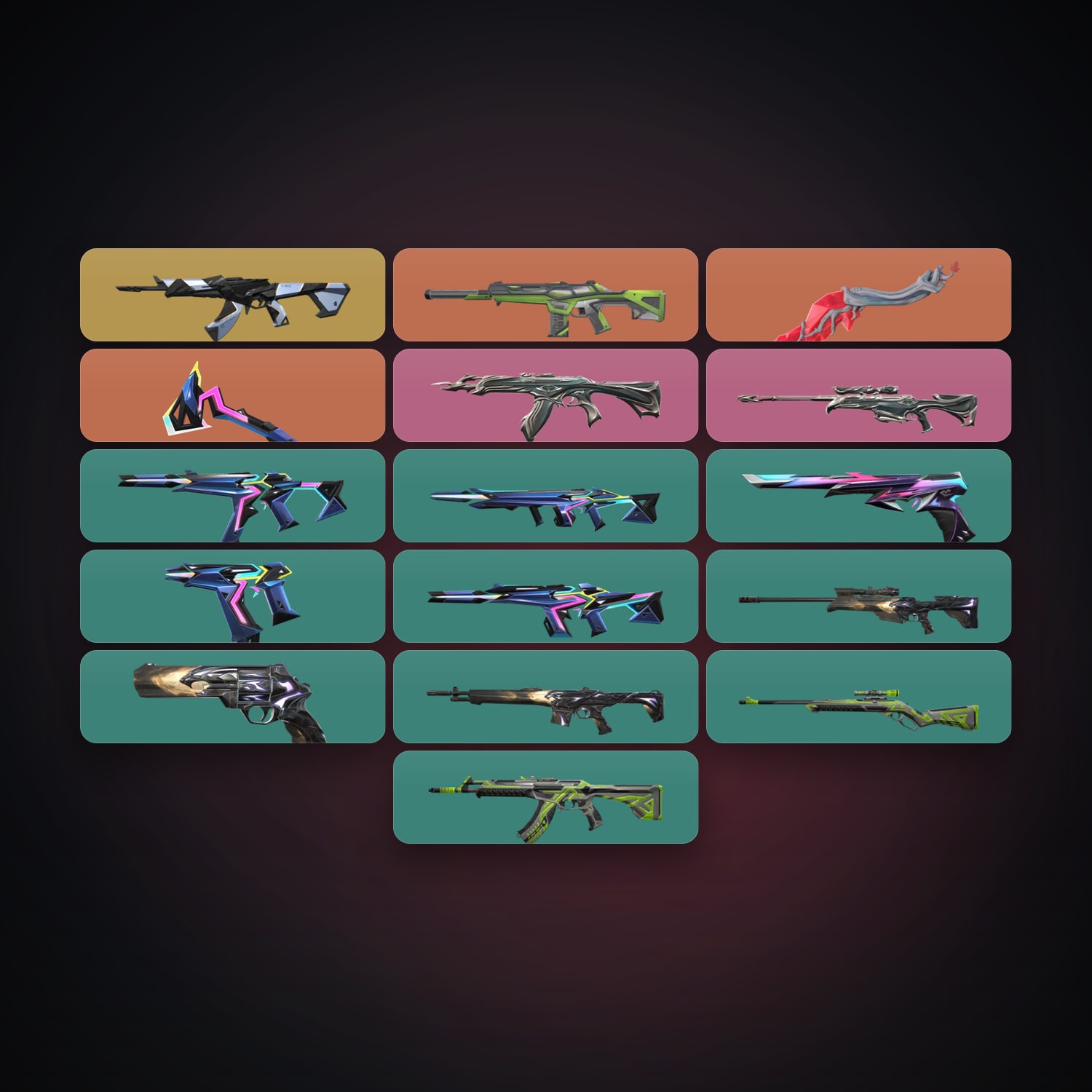 EU Ascendant 2 locker — 2 knives, 18 skins, lvl 90 — HabibiAccounts