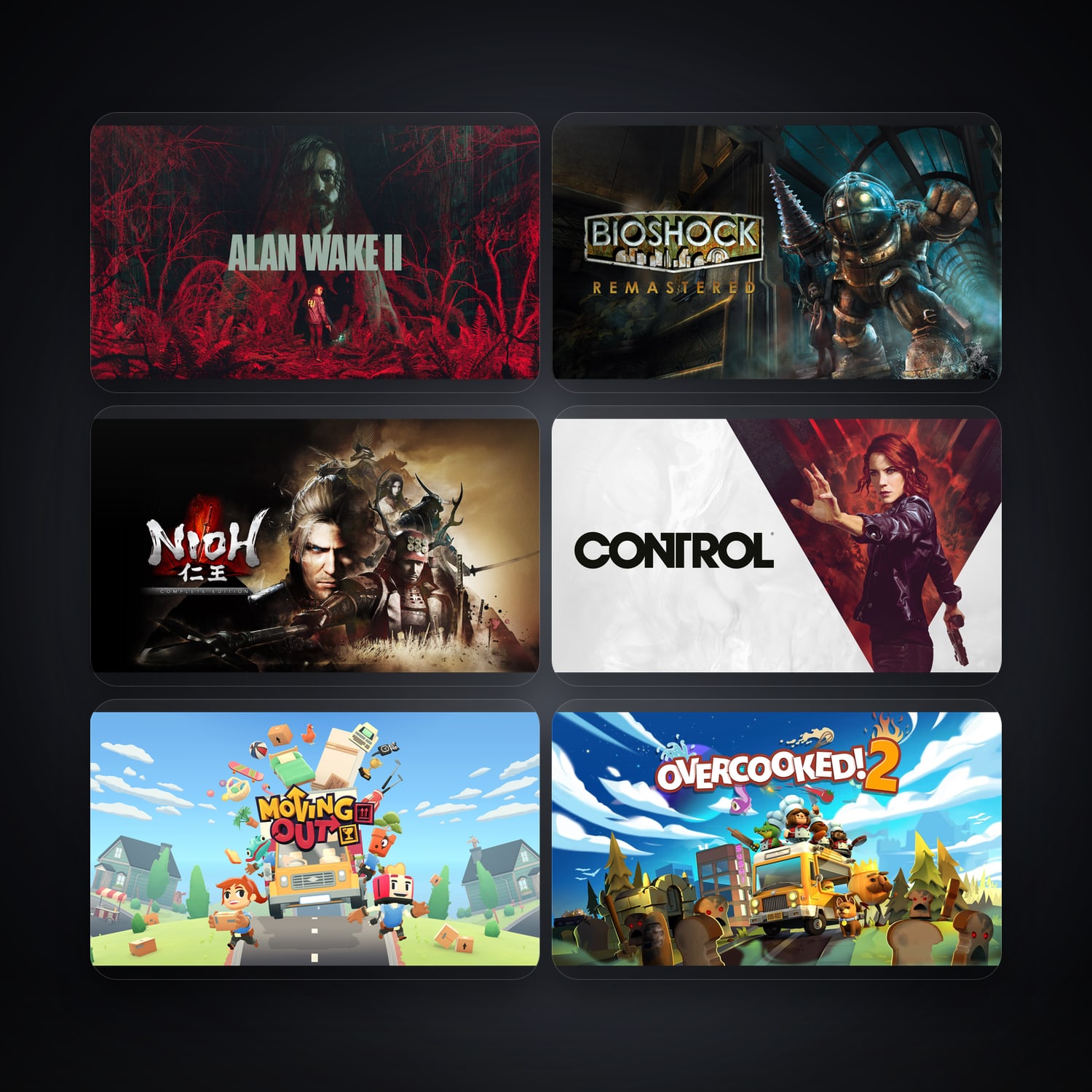 Epic Alan Wake 2 + BioShock Remastered — BR — 88 games — HabibiAccounts