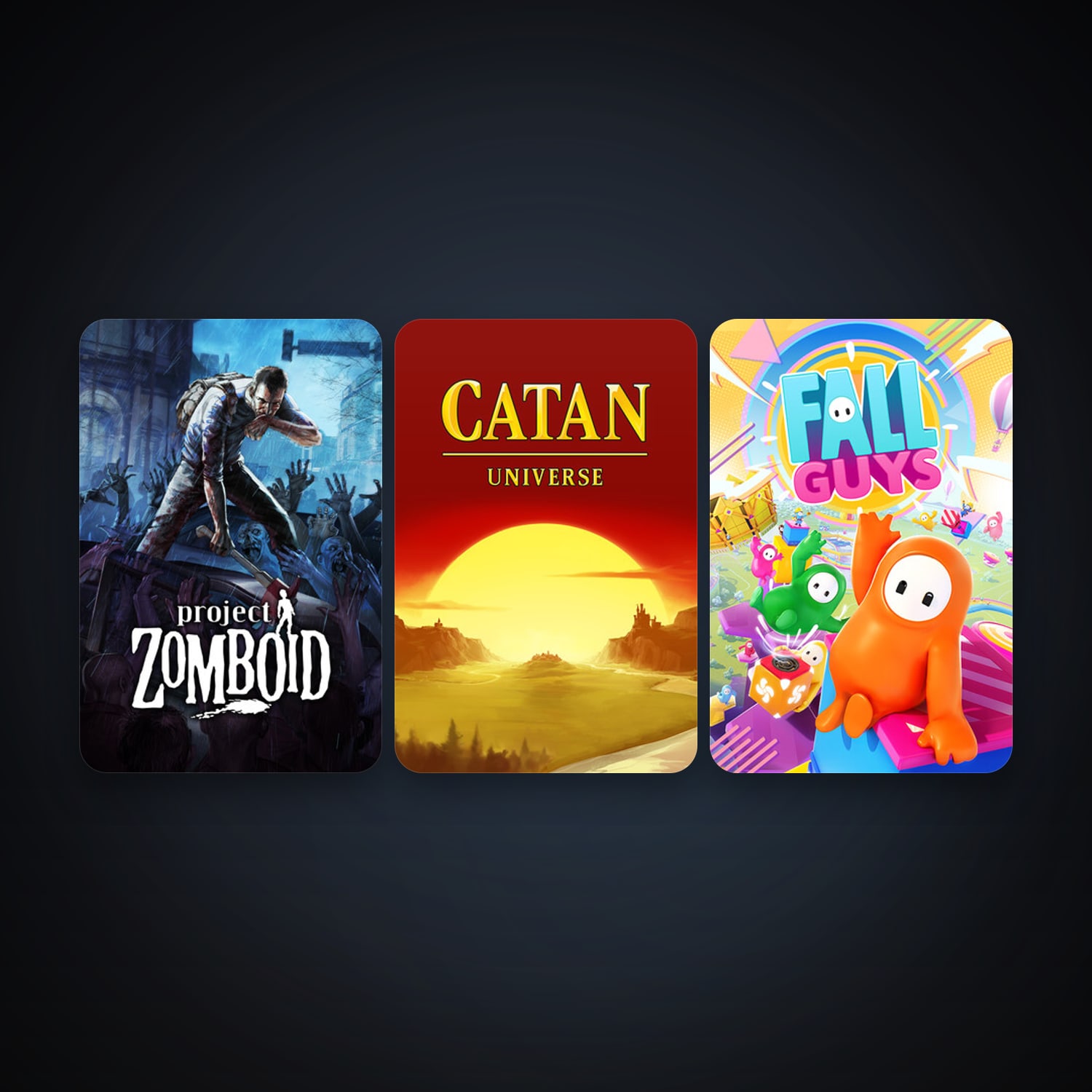 Project Zomboid + Catan Universe, 6 games, clean — HabibiAccounts