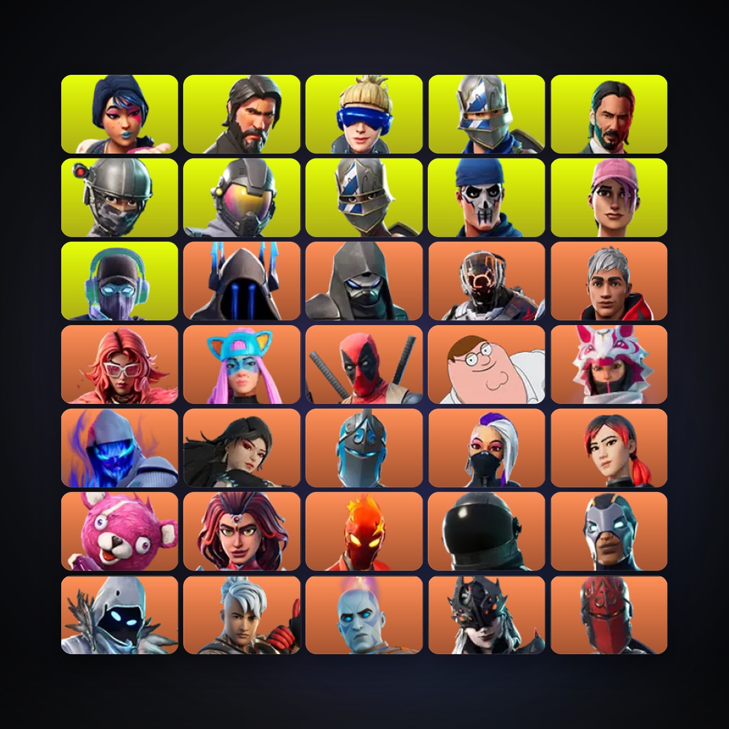The Ice King — Enforcer — 343 skins — 700 V-Bucks — lvl 2572 — HabibiAccounts