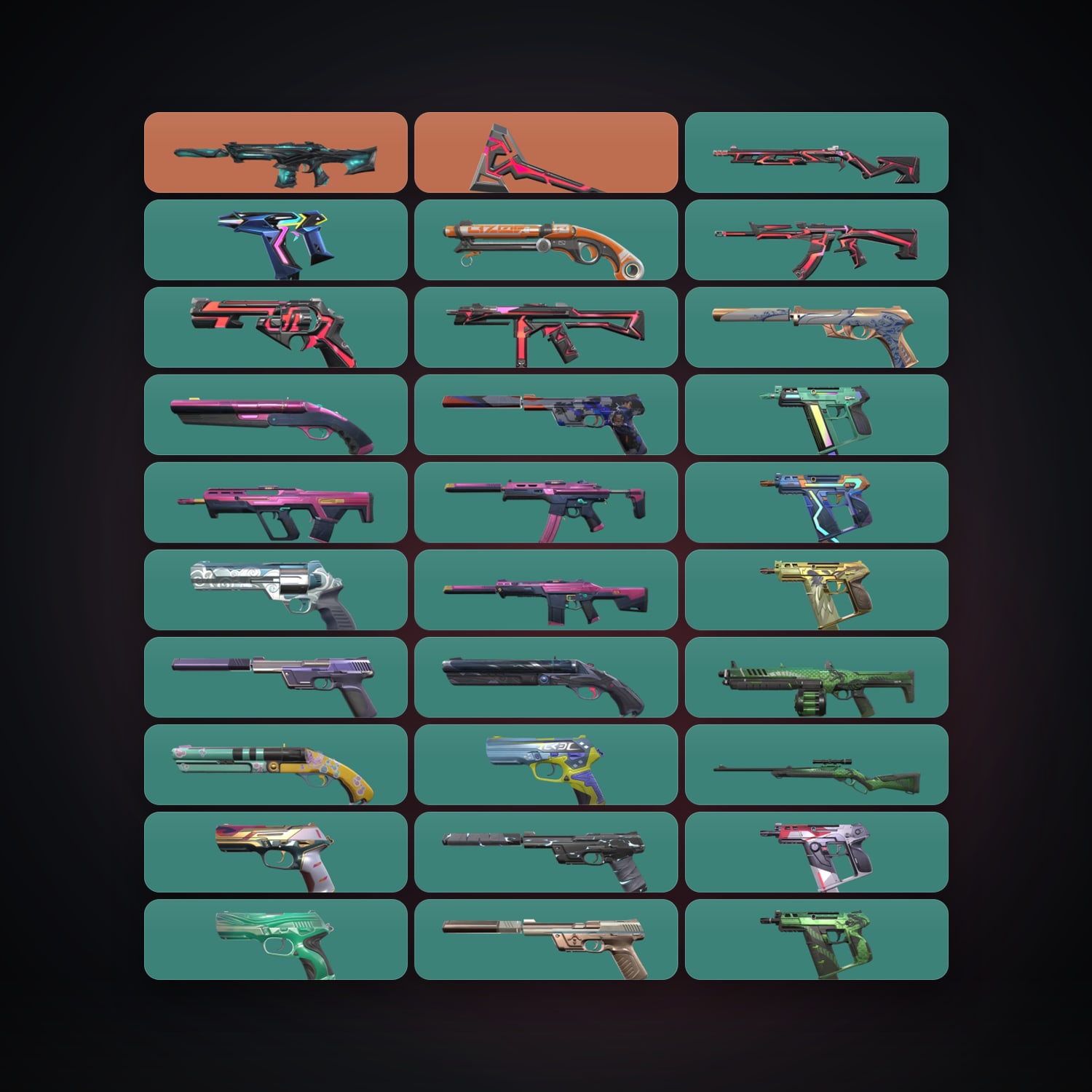 AP Silver 2 locker — 1 knives, 31 skins, lvl 233 — HabibiAccounts