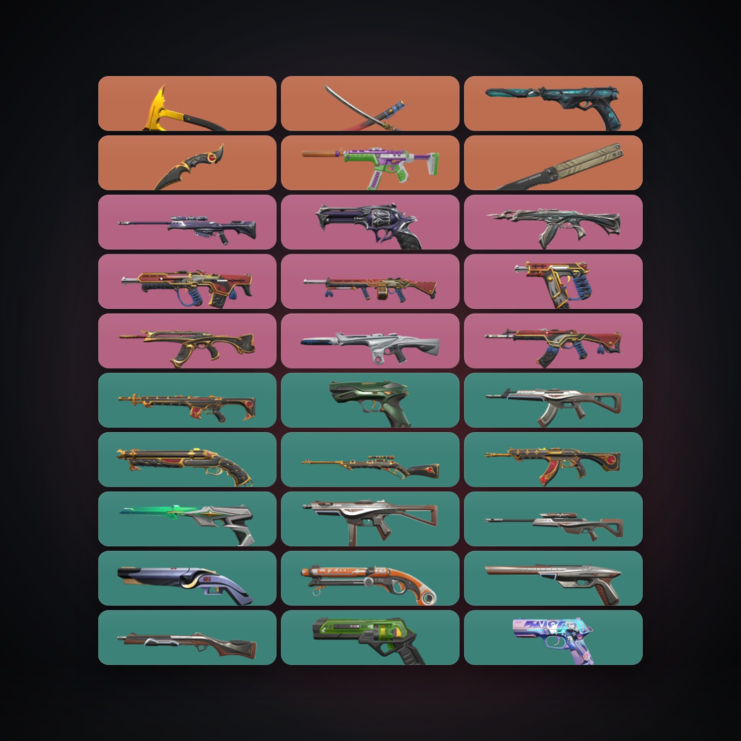EU Ascendant 1 locker — 4 knives, 77 skins, lvl 471 — HabibiAccounts
