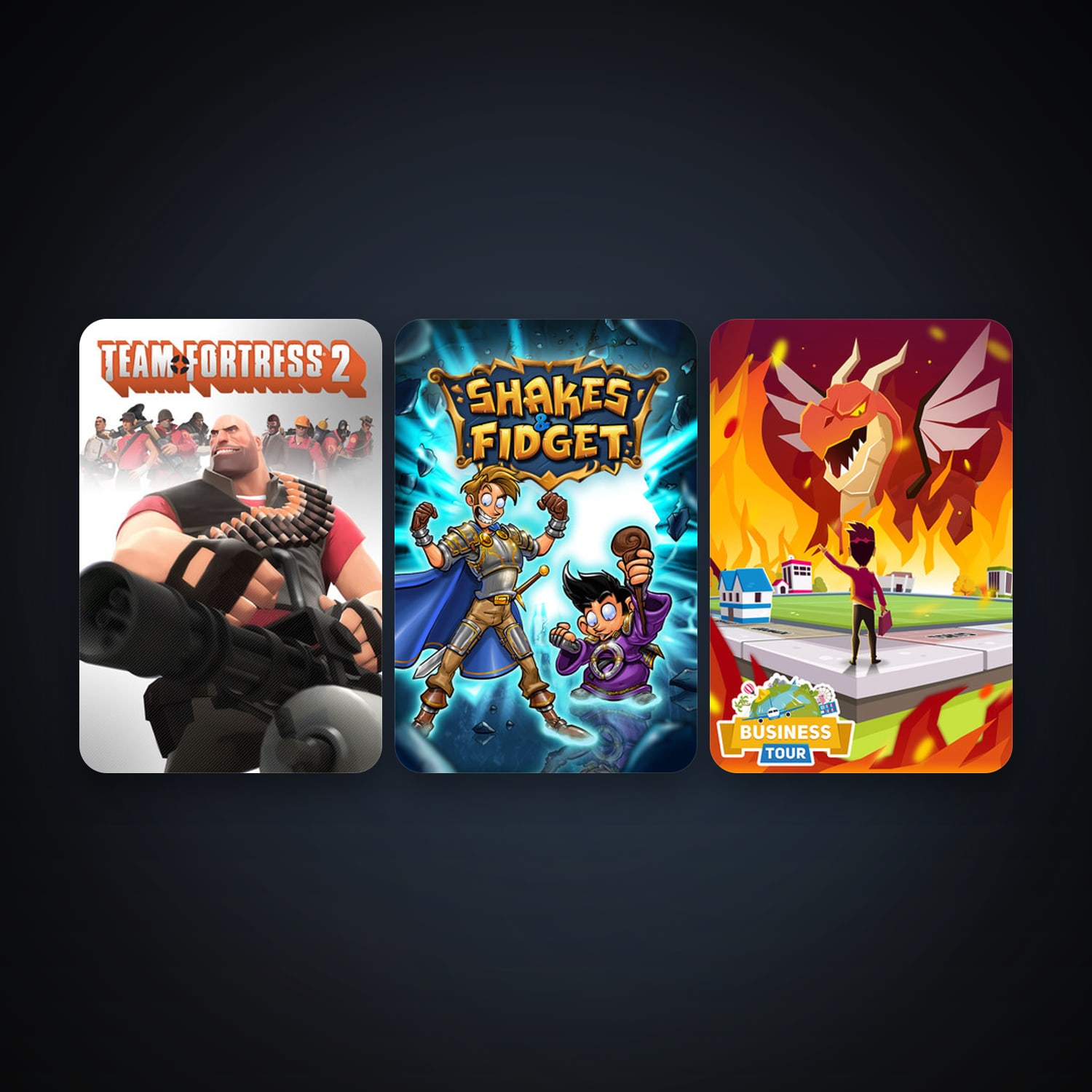 Team Fortress 2 + Business Tour - Board Game with Online Multiplayer, 14 games, clean — HabibiAccounts