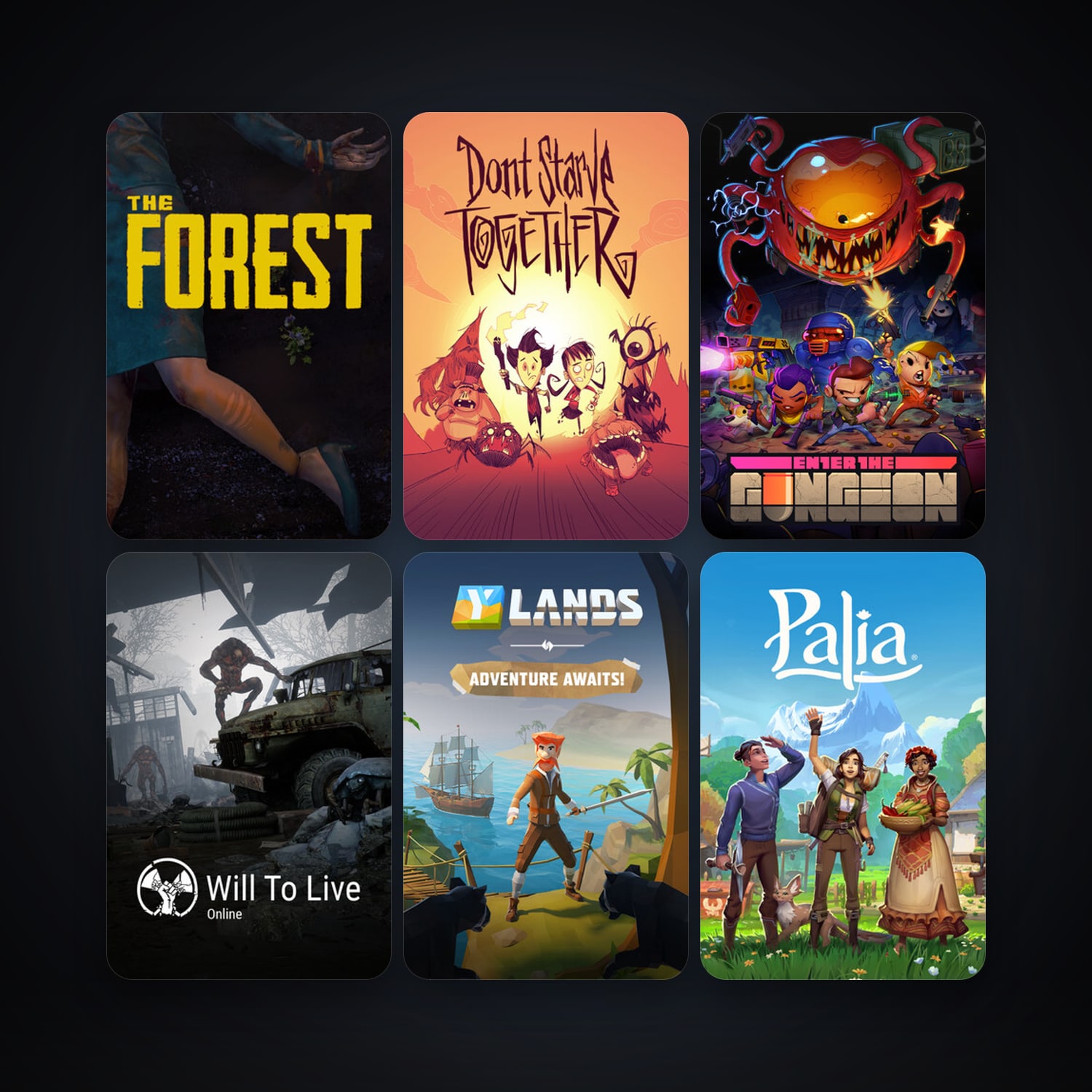 Dying Light + The Forest, 11 games, clean — HabibiAccounts