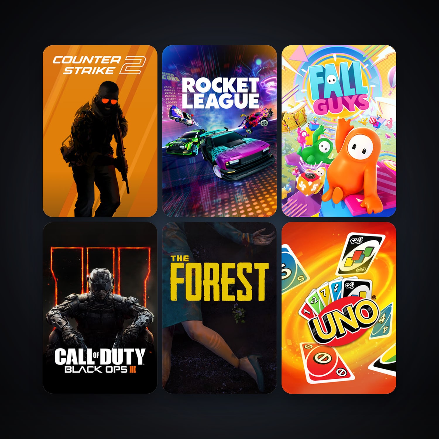 CS2 Prime + The Forest, 18 games, Steam 10, clean — HabibiAccounts