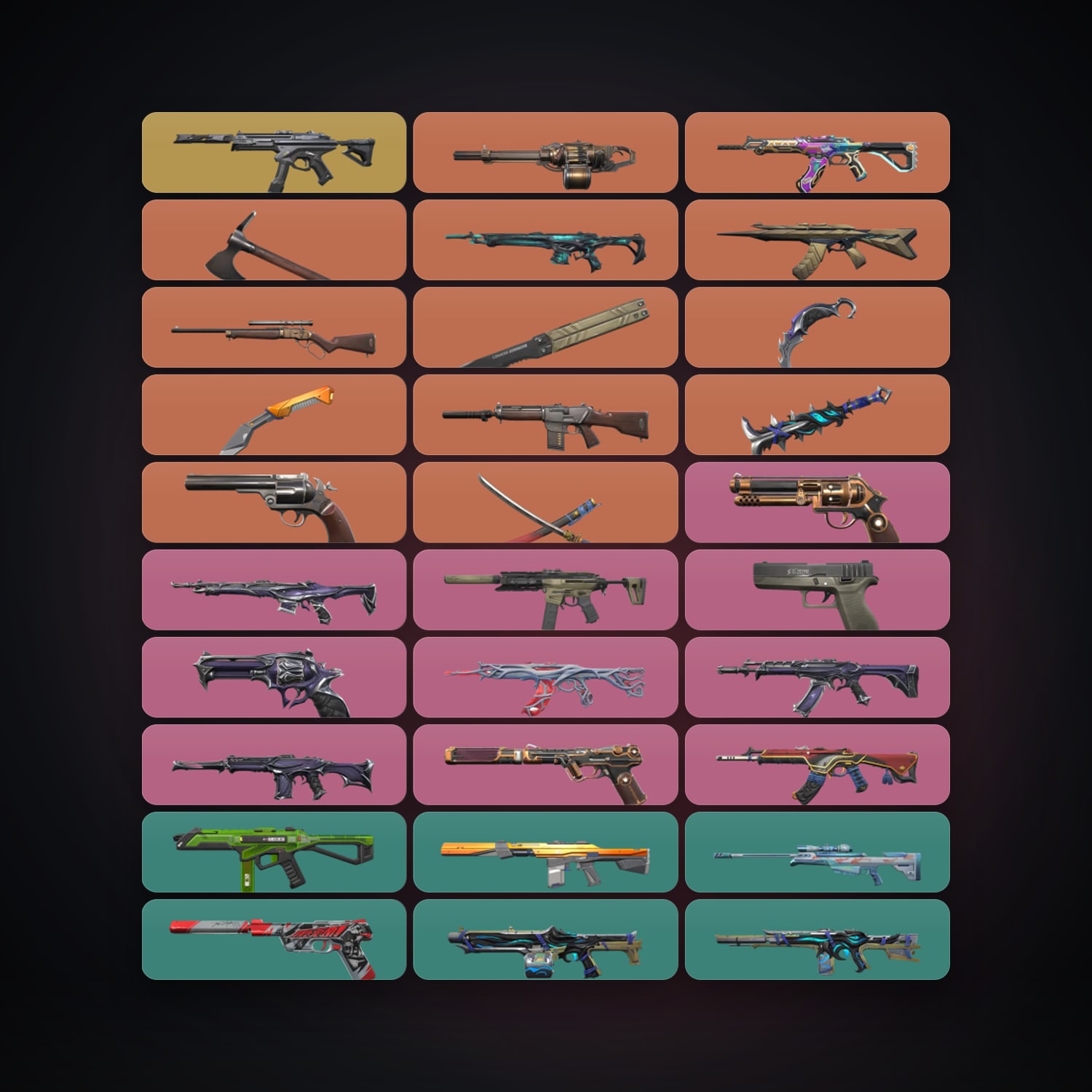 EU Bronze 2 locker — 6 knives, 58 skins, lvl 46 — HabibiAccounts