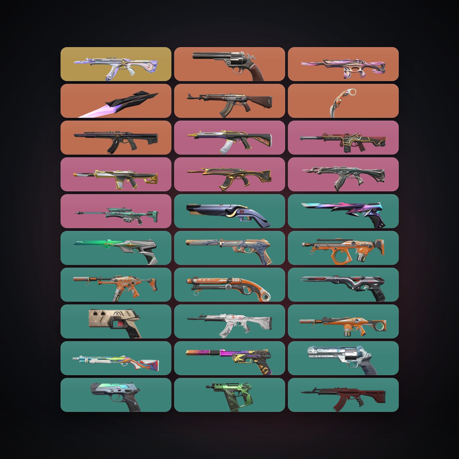AP Diamond 1 locker — 2 knives, 55 skins, lvl 361 — HabibiAccounts