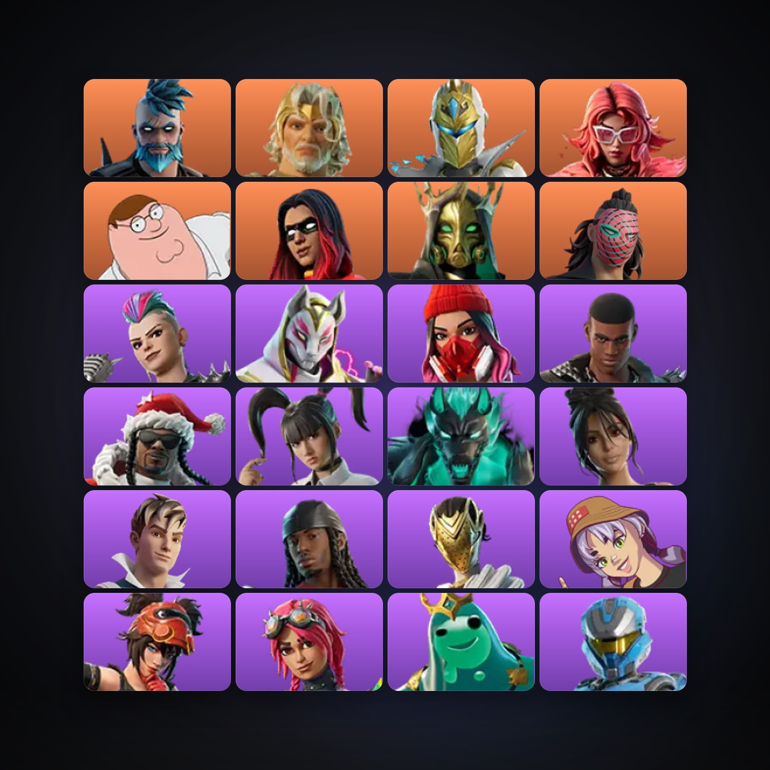 Omegarok — Zeus — 62 skins — 350 V-Bucks — lvl 1122 — HabibiAccounts