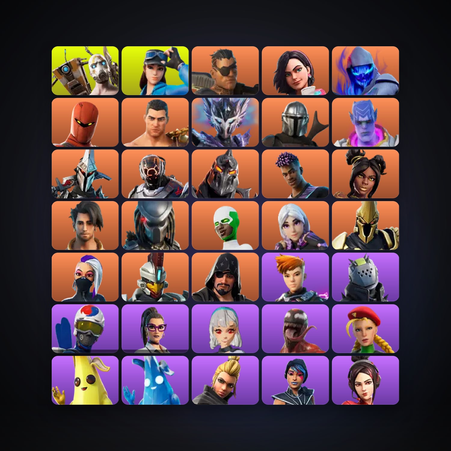 Joey — Rox — 122 skins — 400 V-Bucks — lvl 3275 — HabibiAccounts