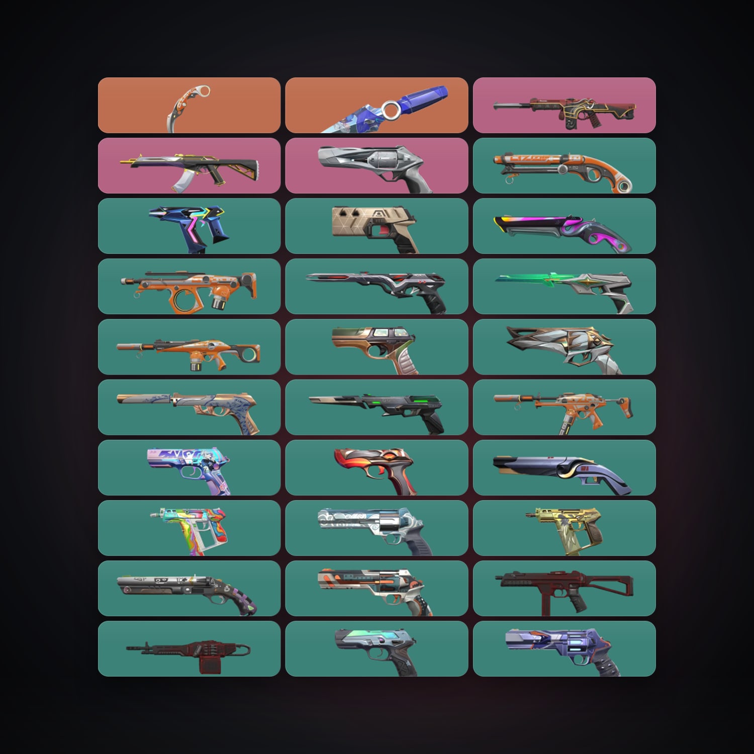 LA Diamond 1 locker — 2 knives, 59 skins, lvl 700 — HabibiAccounts