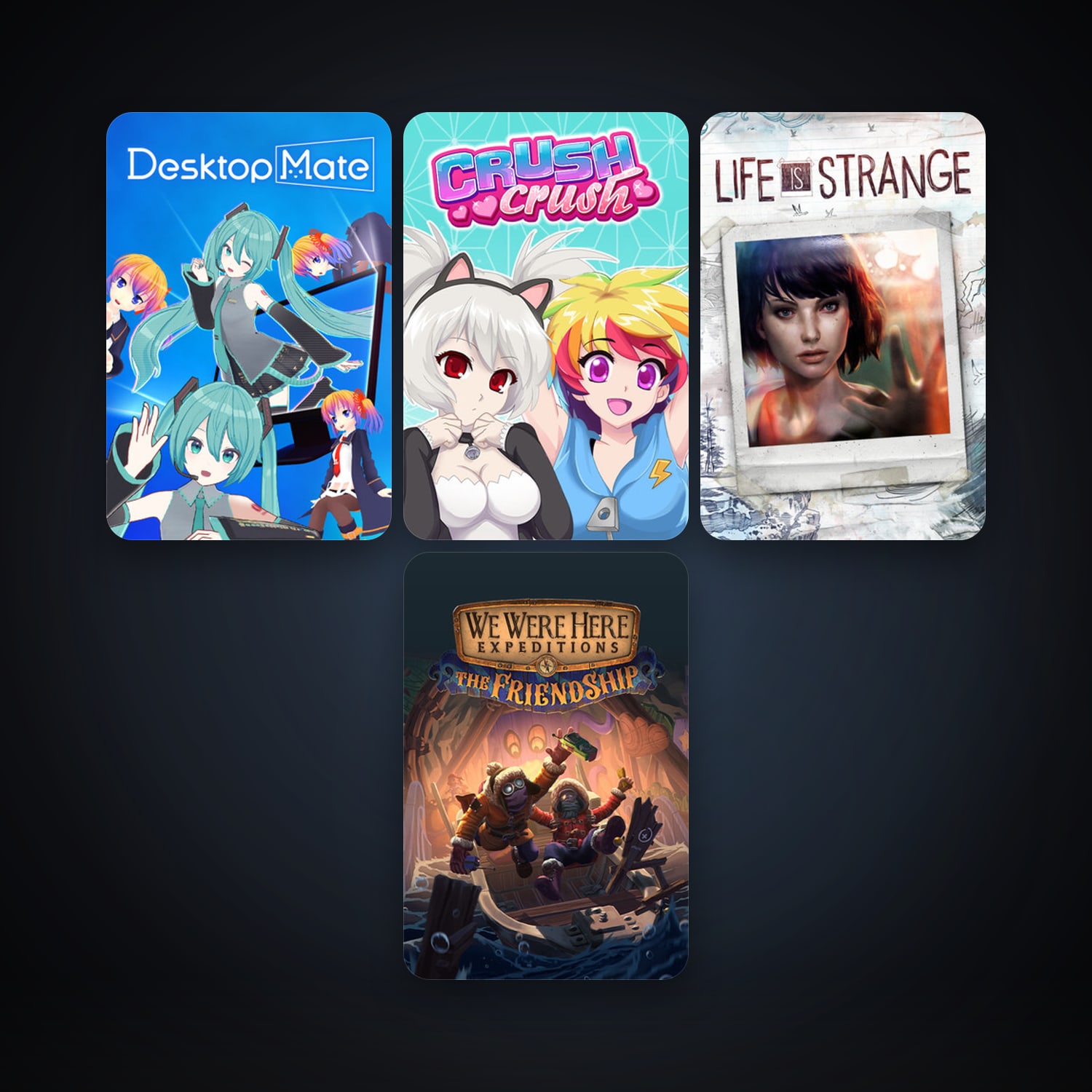 Life is Strange - Episode 1 + Crush Crush, 13 games, clean — HabibiAccounts