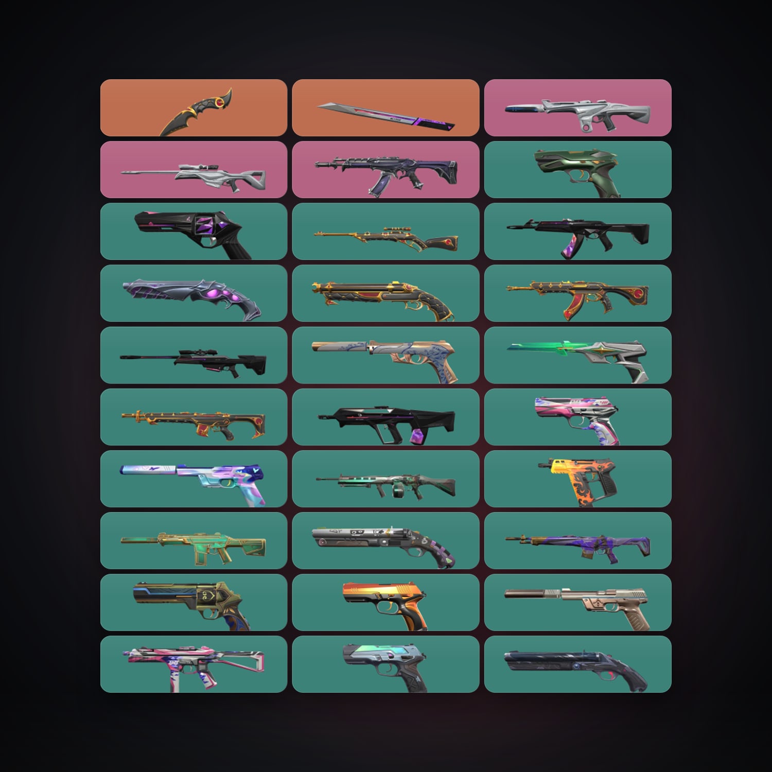 AP Diamond 2 locker — 2 knives, 62 skins, lvl 467 — HabibiAccounts
