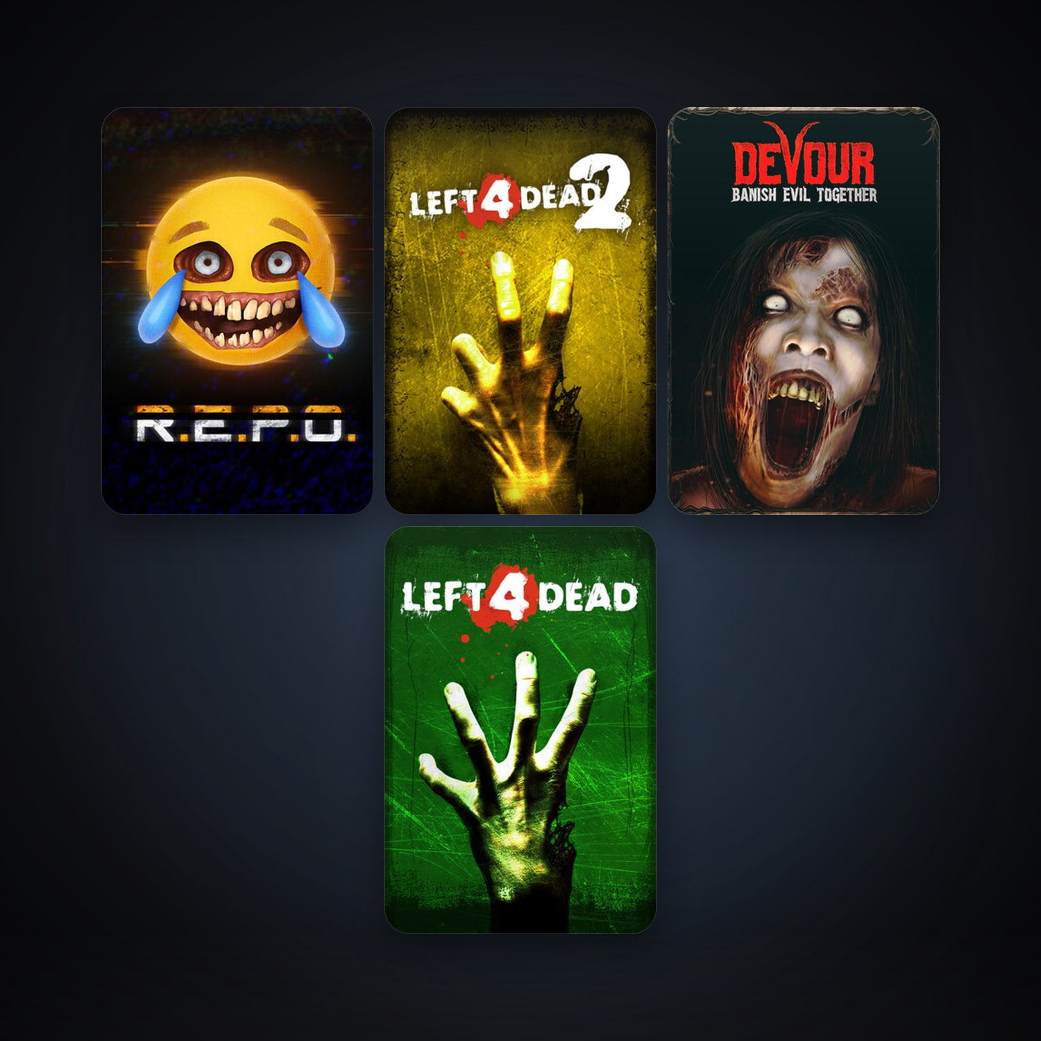Left 4 Dead + Left 4 Dead 2, 9 games, clean — HabibiAccounts
