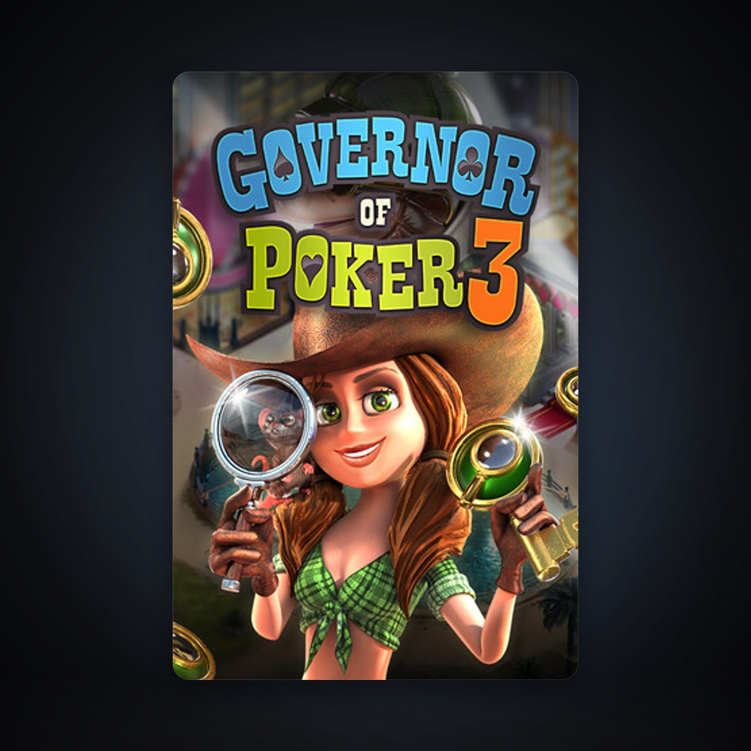 Governor of Poker 3, 2 games, clean — HabibiAccounts