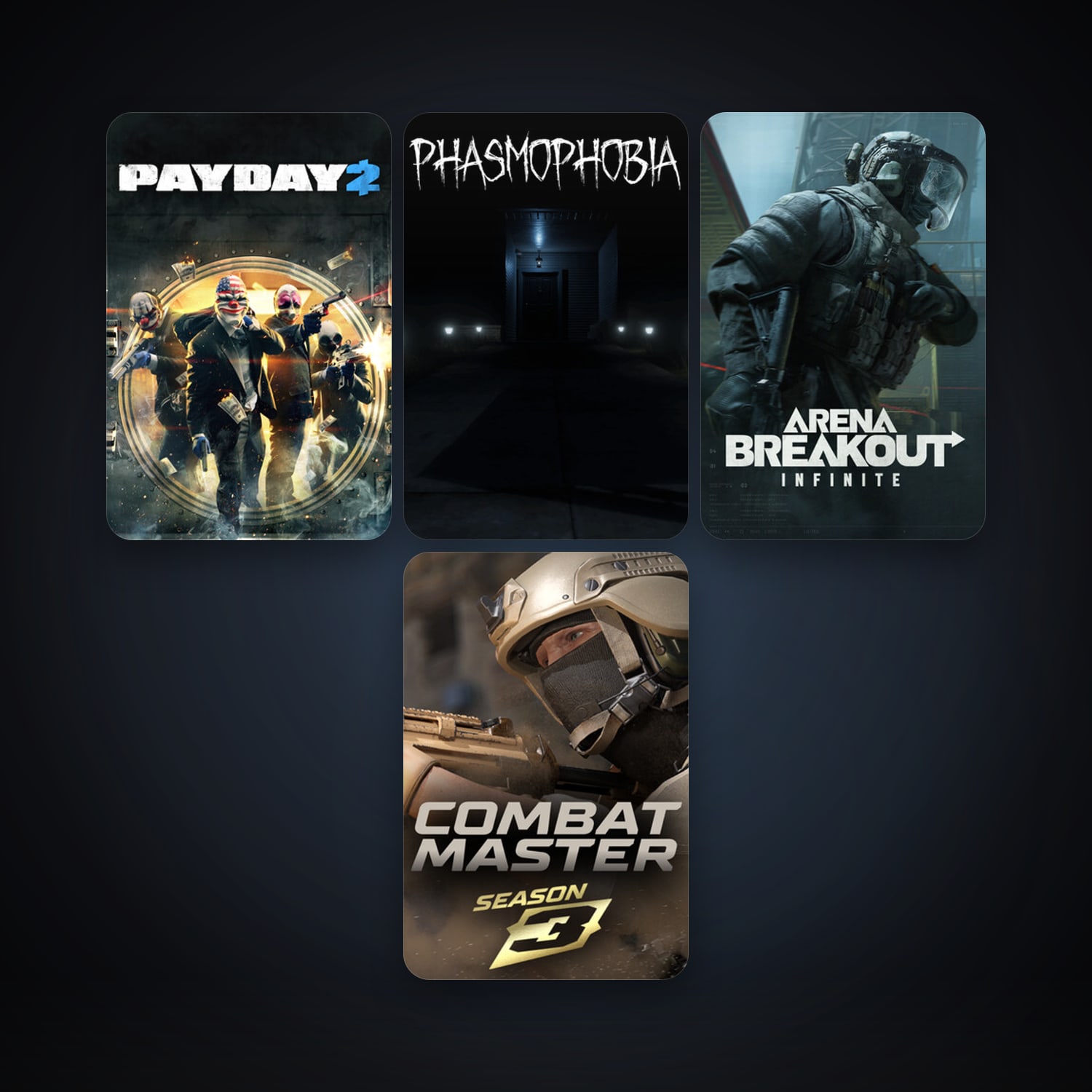 PAYDAY 2 + Fishing Planet, 8 games, clean — HabibiAccounts