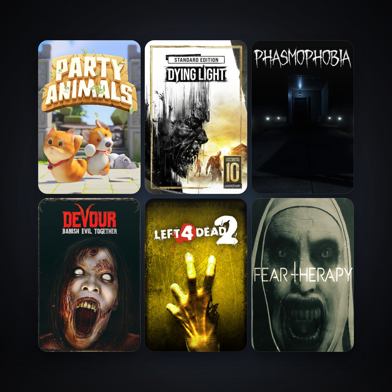 Left 4 Dead 2 + Dying Light, 64 games, clean — HabibiAccounts