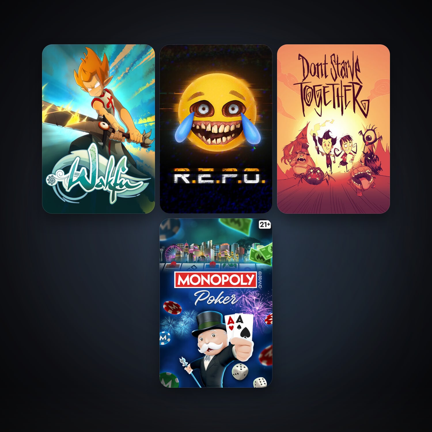 WAKFU + Don't Starve Together, 12 games, clean — HabibiAccounts