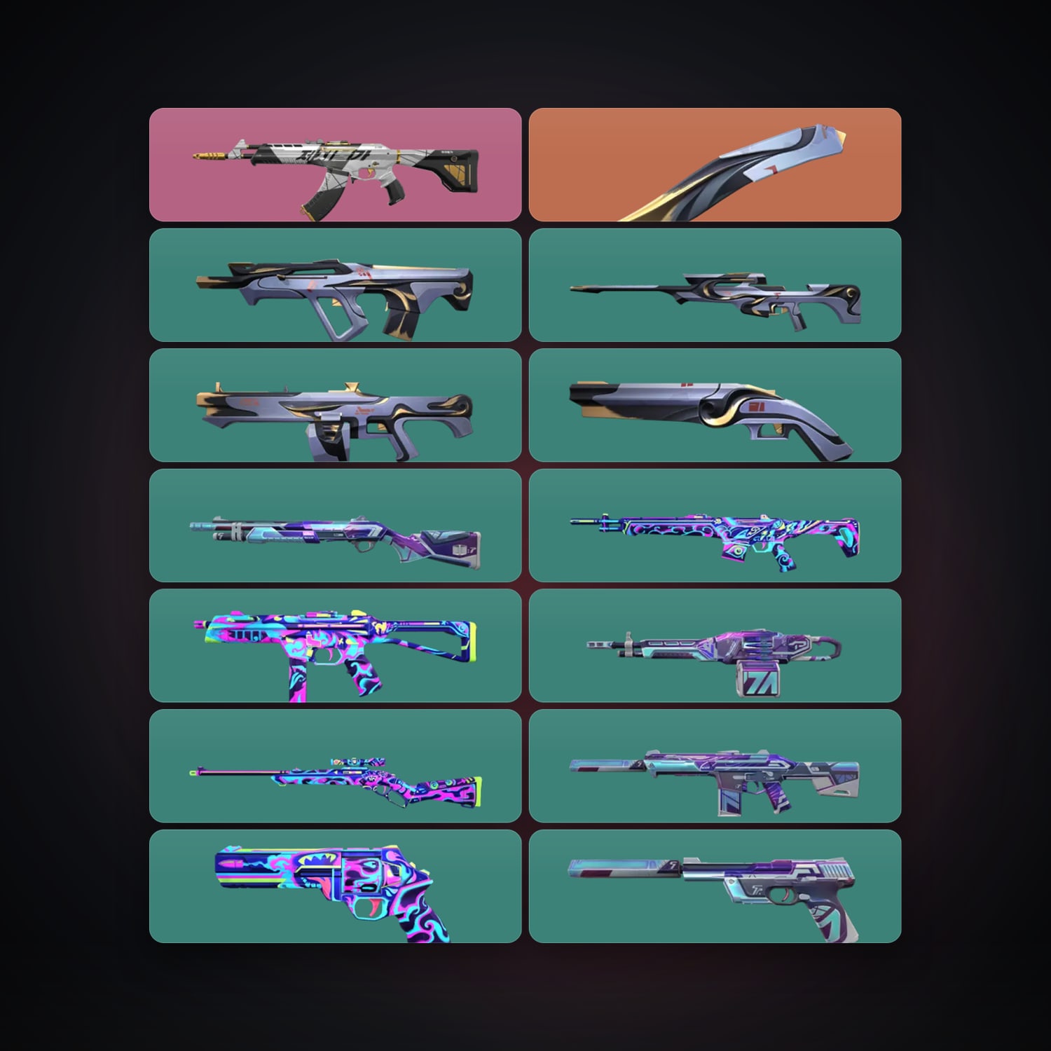 EU Bronze 2 locker — 1 knives, 14 skins, lvl 57 — HabibiAccounts