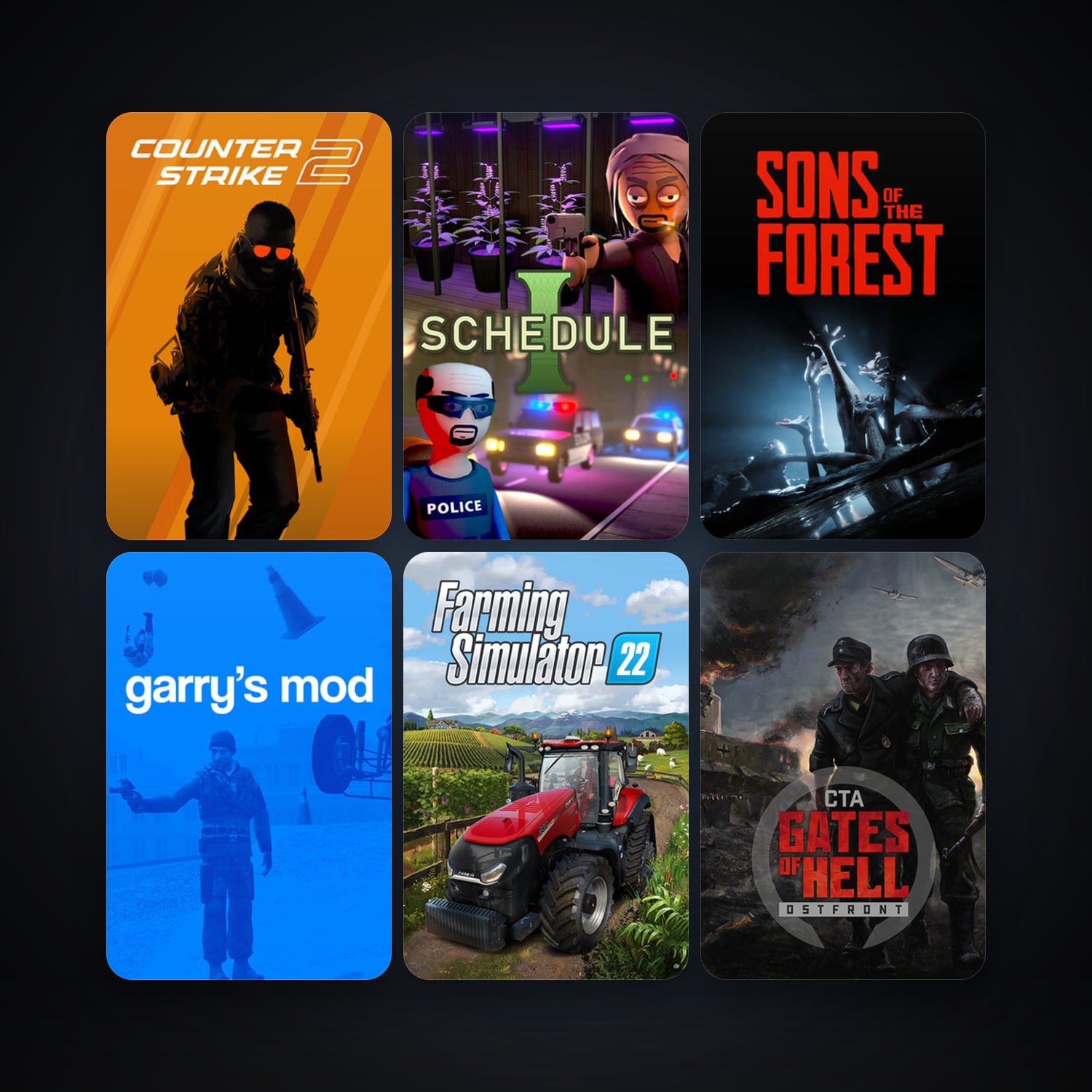 CS2 Prime + Garry's Mod, 33 games, clean — HabibiAccounts