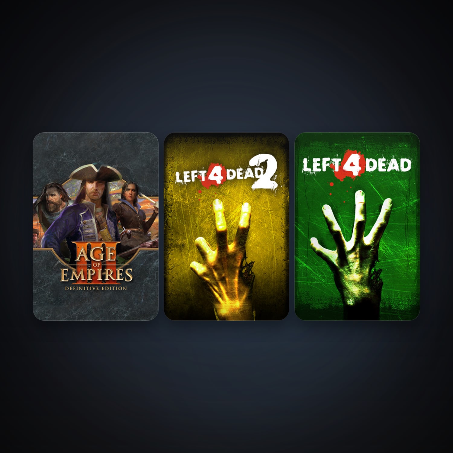 Left 4 Dead + Left 4 Dead 2, 3 games, clean — HabibiAccounts