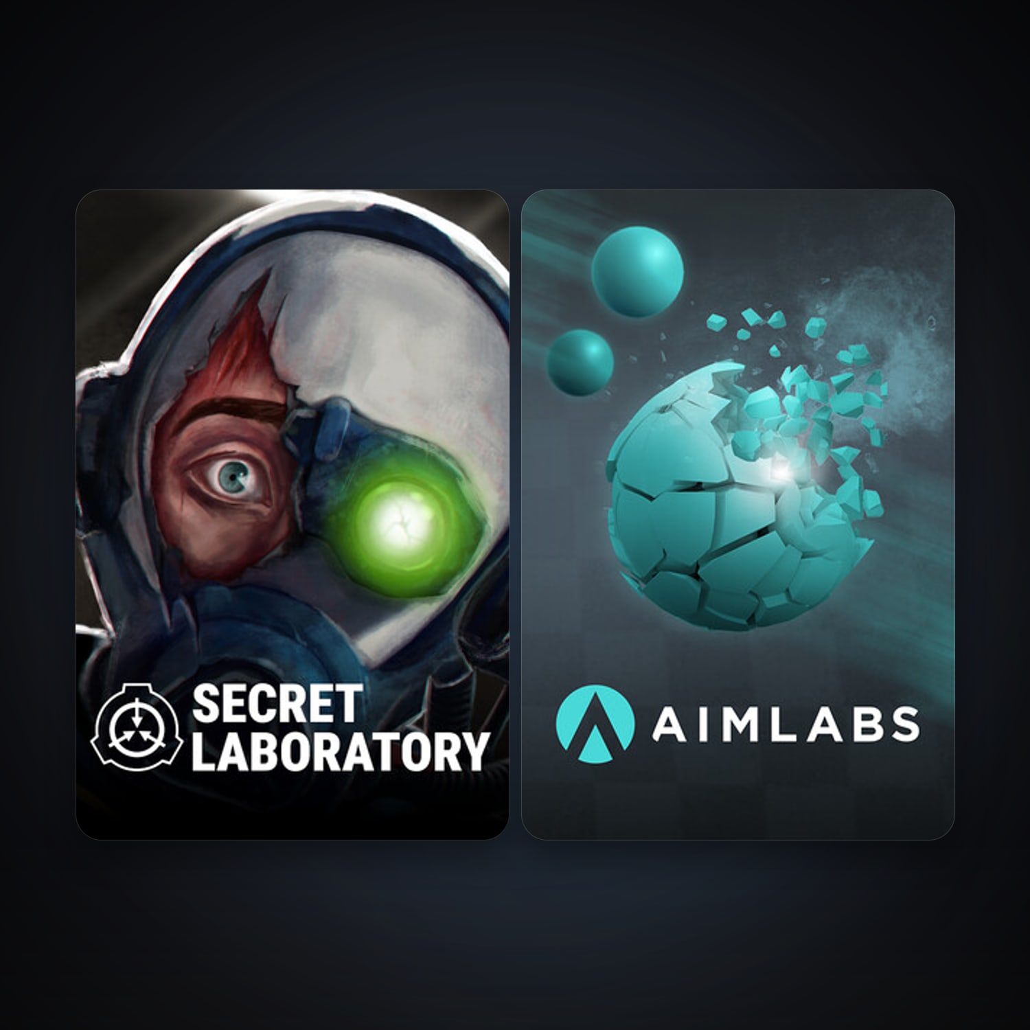 SCP: Secret Laboratory + Aimlabs, 3 games, clean — HabibiAccounts