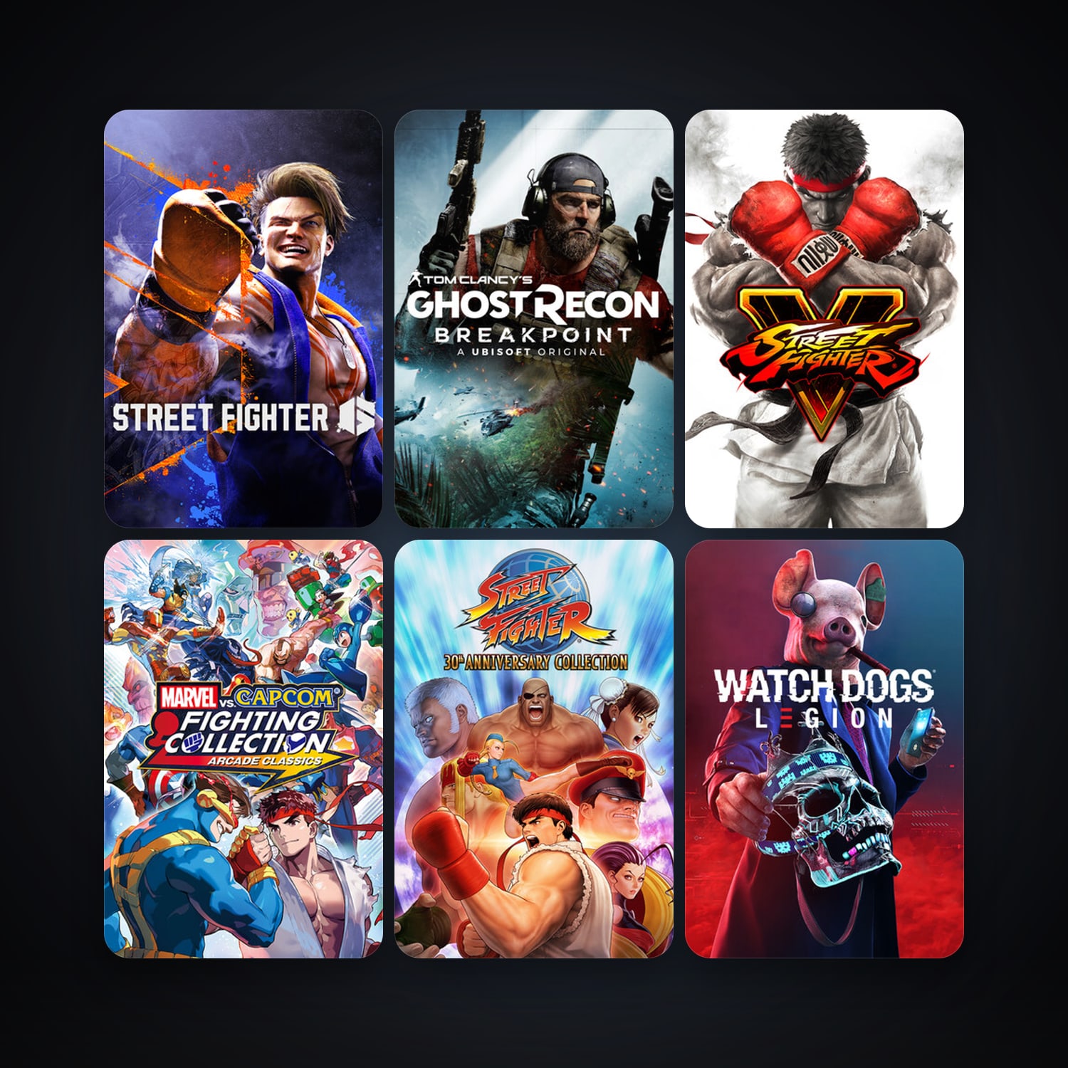 The Witcher 3: Wild Hunt + Street Fighter V, 51 games, clean — HabibiAccounts