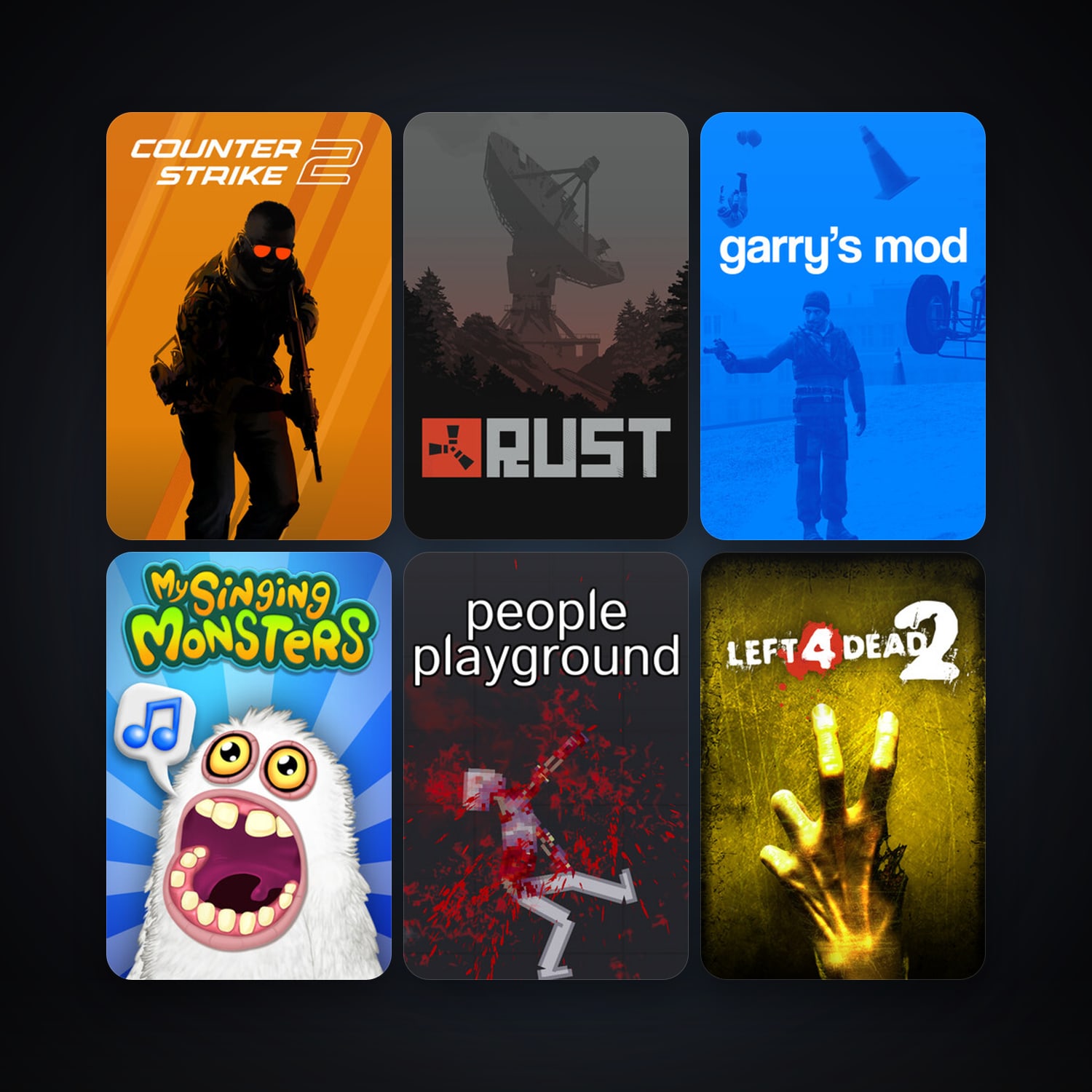 Left 4 Dead 2 + CS2 Prime, 18 games, clean — HabibiAccounts