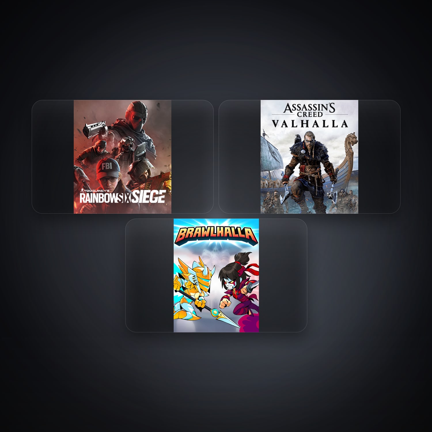 Ubisoft Tom Clancy's Rainbow Six Siege + Assassin's Creed Valhalla — US — 3 games — HabibiAccounts
