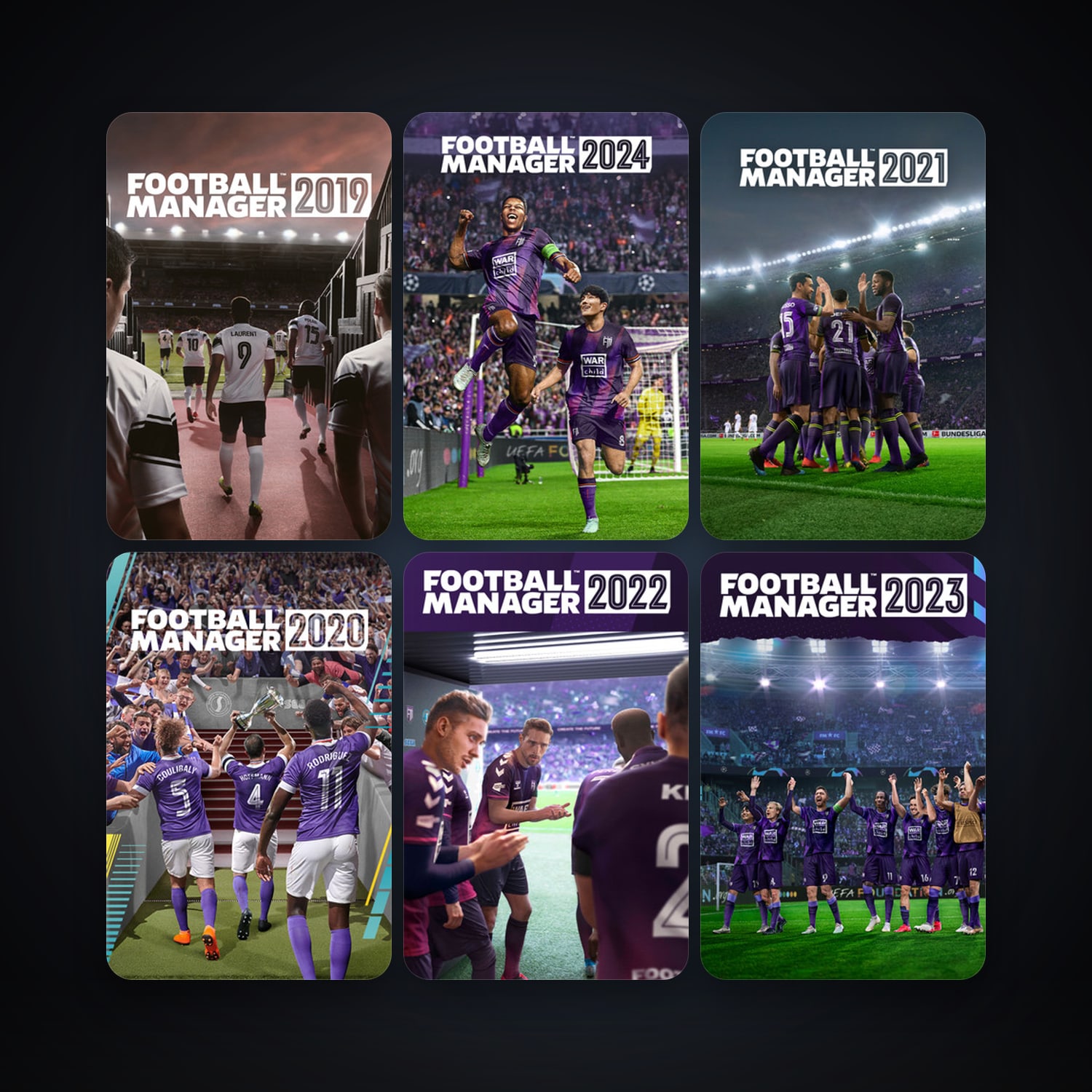Medieval II: Total War + Football Manager 2014, 34 games, Steam 10, clean — HabibiAccounts