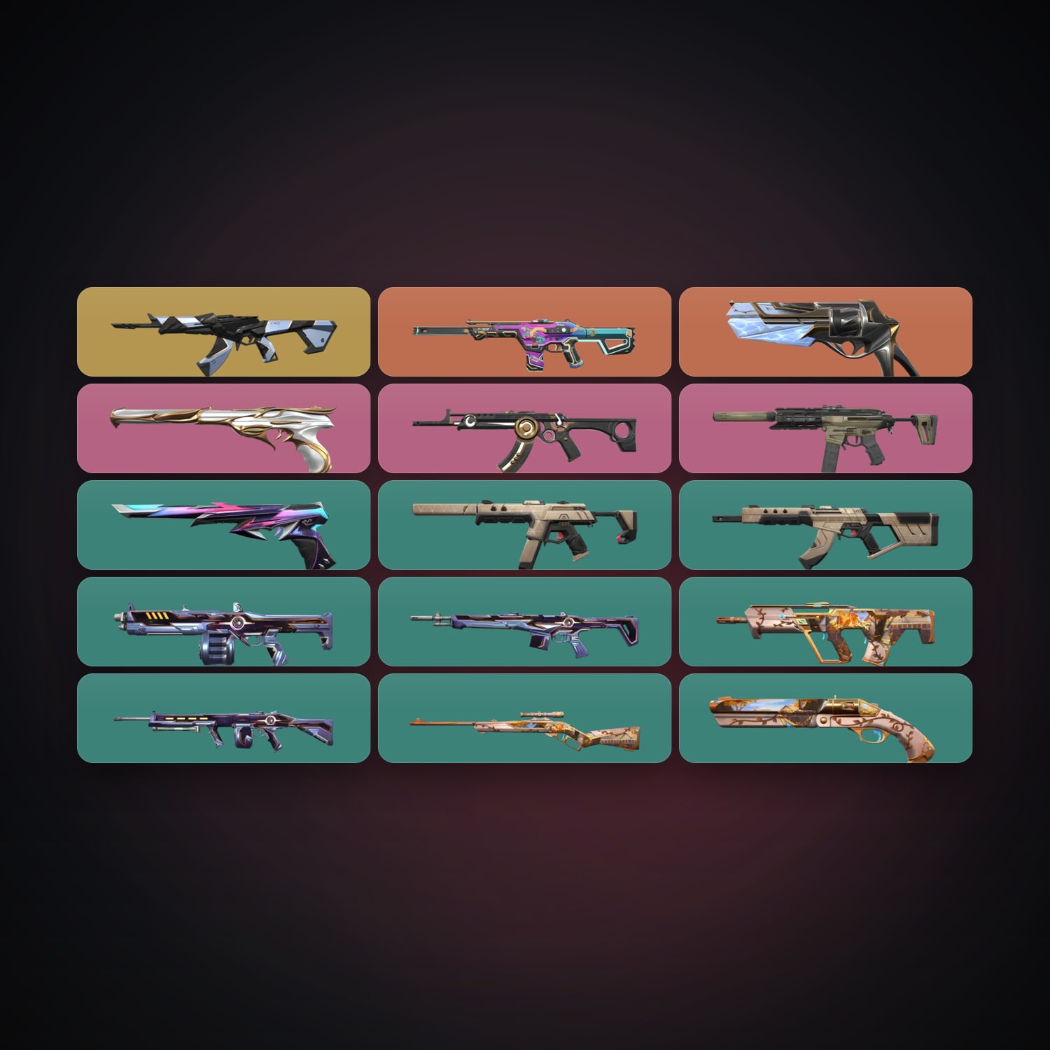 EU Plat 1 locker — 15 skins, lvl 51 — HabibiAccounts