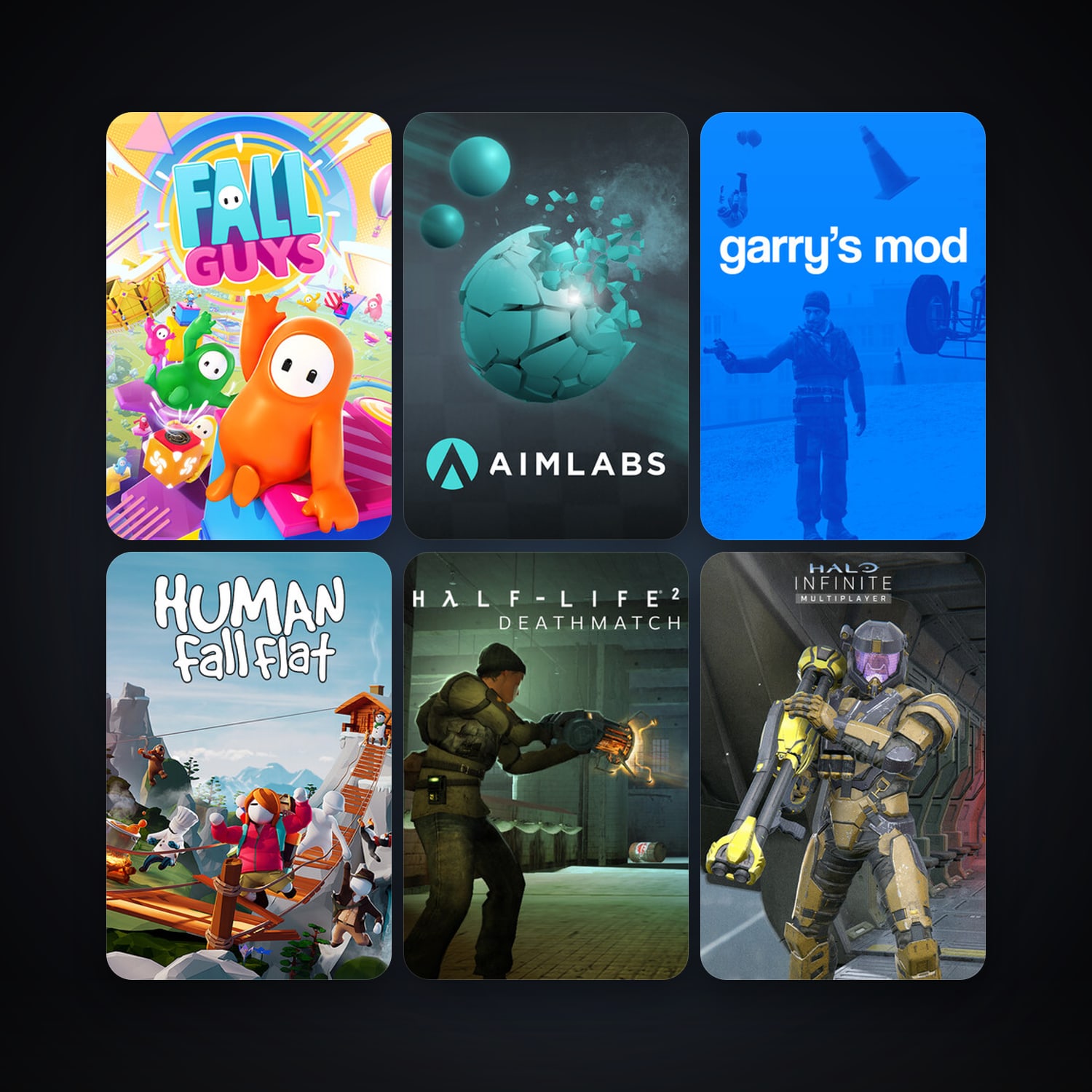 Half-Life 2: Deathmatch + Garry's Mod, 14 games, clean — HabibiAccounts
