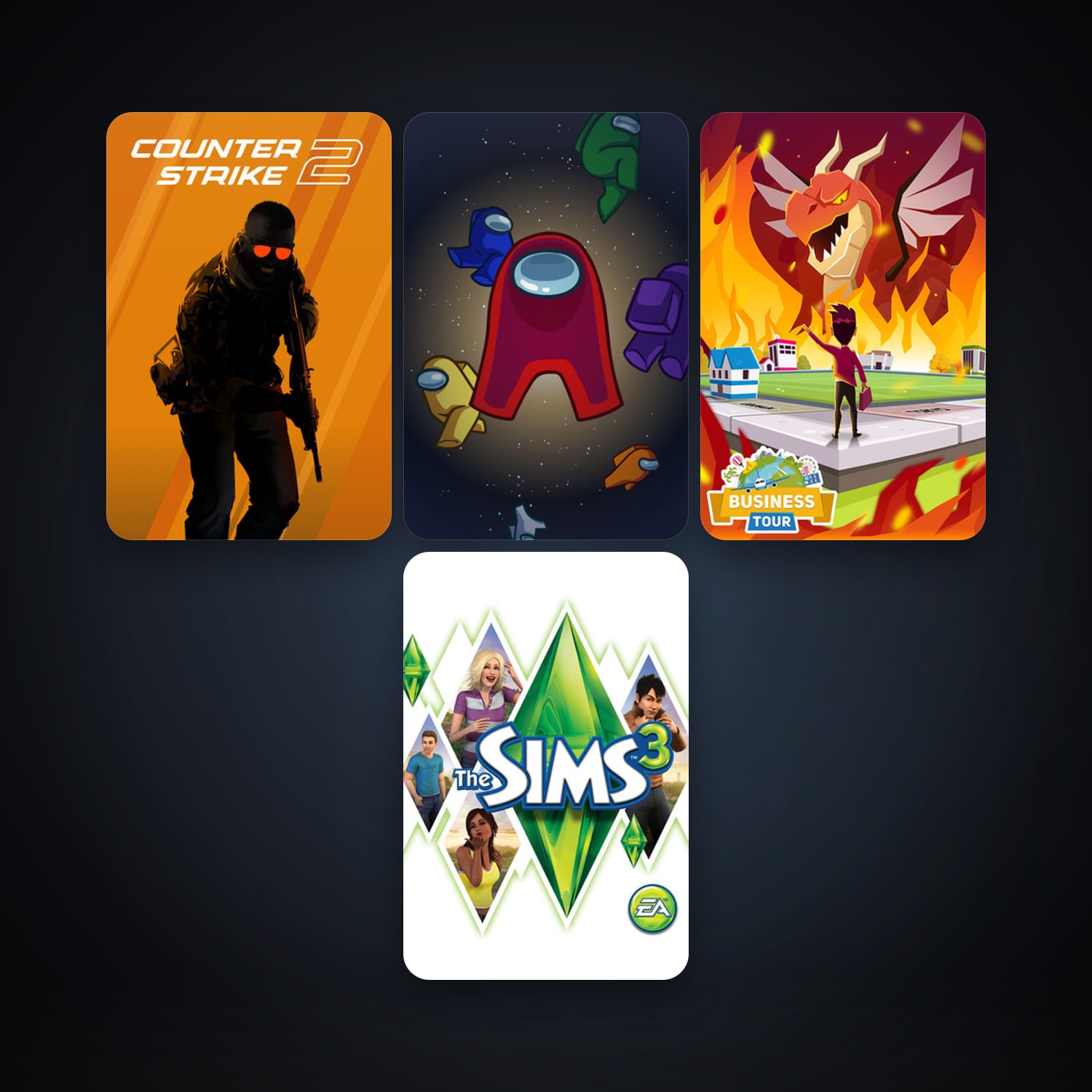 CS2 Prime + The Sims 3, 6 games, clean — HabibiAccounts
