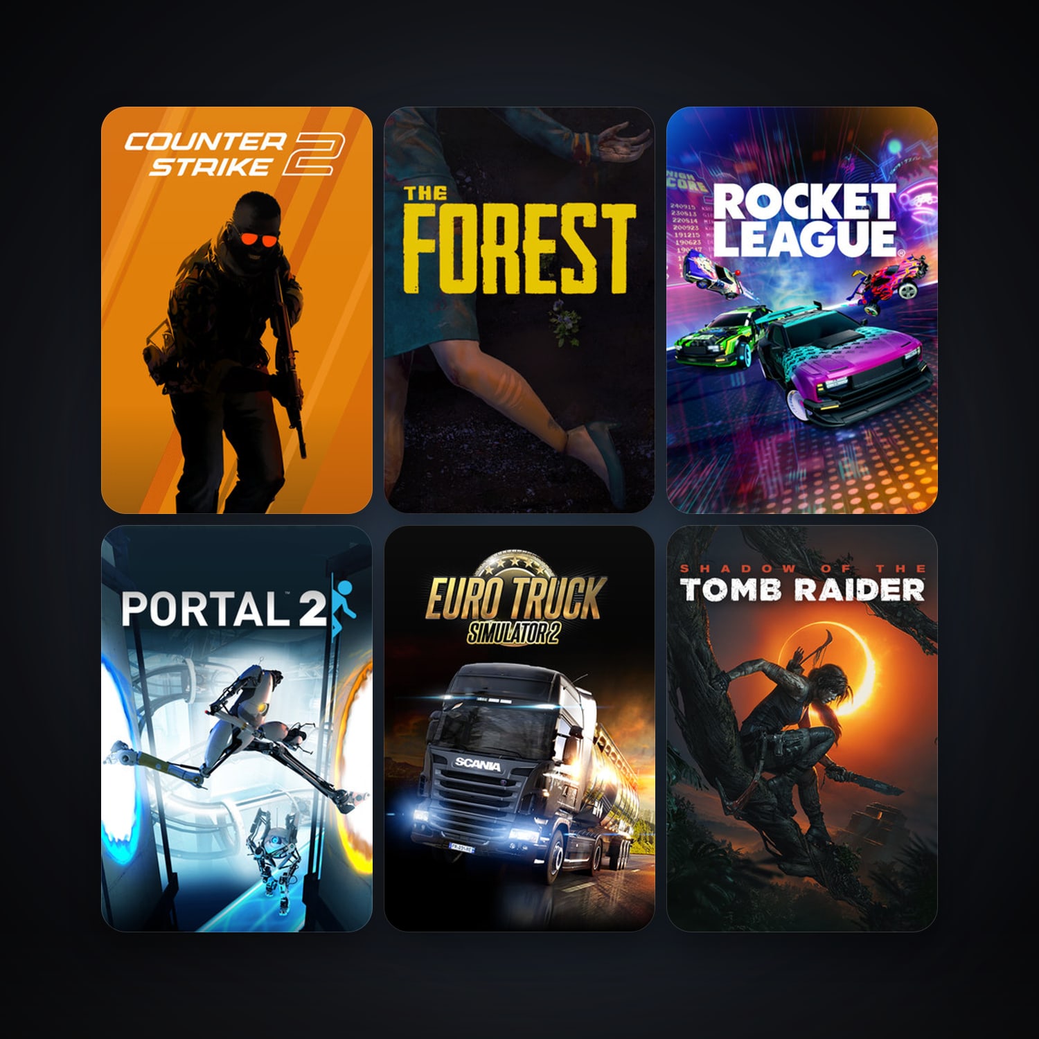 Portal 2 + CS2 Prime, 26 games, clean — HabibiAccounts