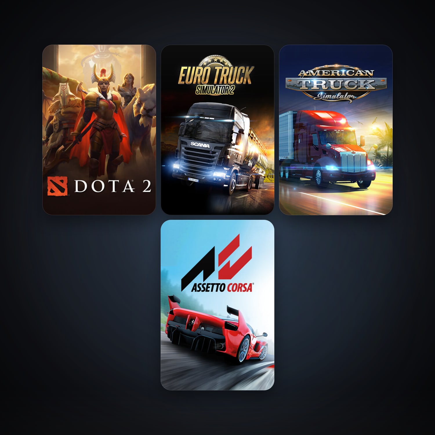 Dota 2 + Free CS2 (No Prime), 8 games, clean — HabibiAccounts