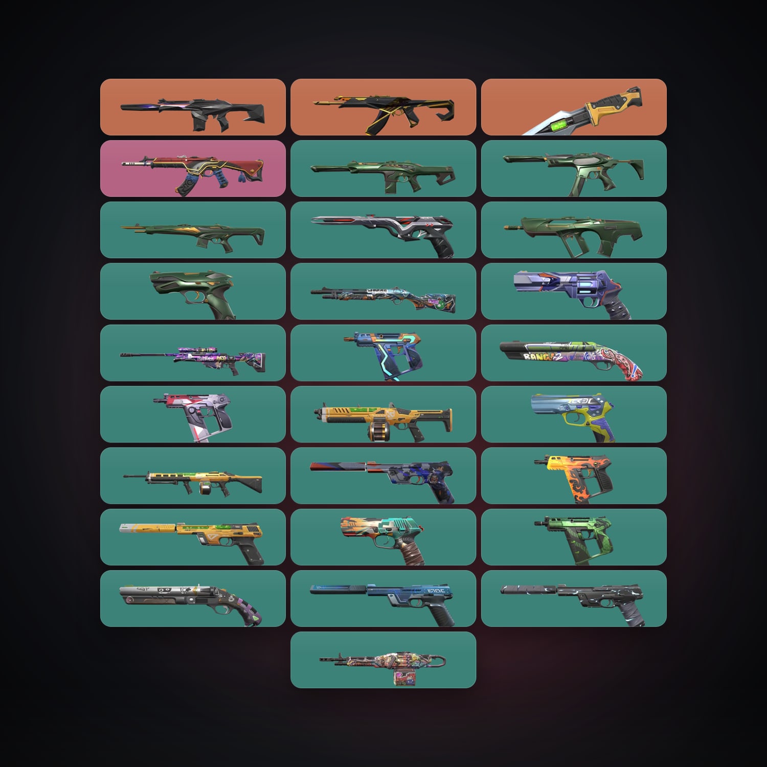 BR Bronze 3 locker — 1 knives, 28 skins, lvl 241 — HabibiAccounts