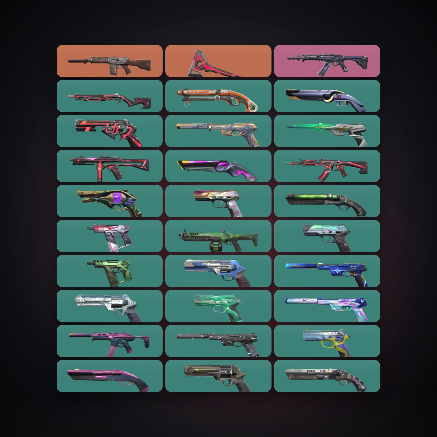 AP Plat 2 locker — 1 knives, 49 skins, lvl 619 — HabibiAccounts