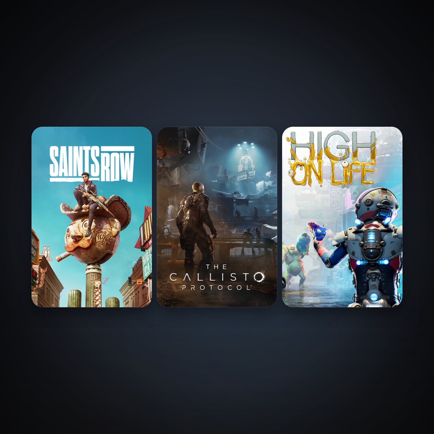 Saints Row + The Callisto Protocol, 5 games, clean — HabibiAccounts