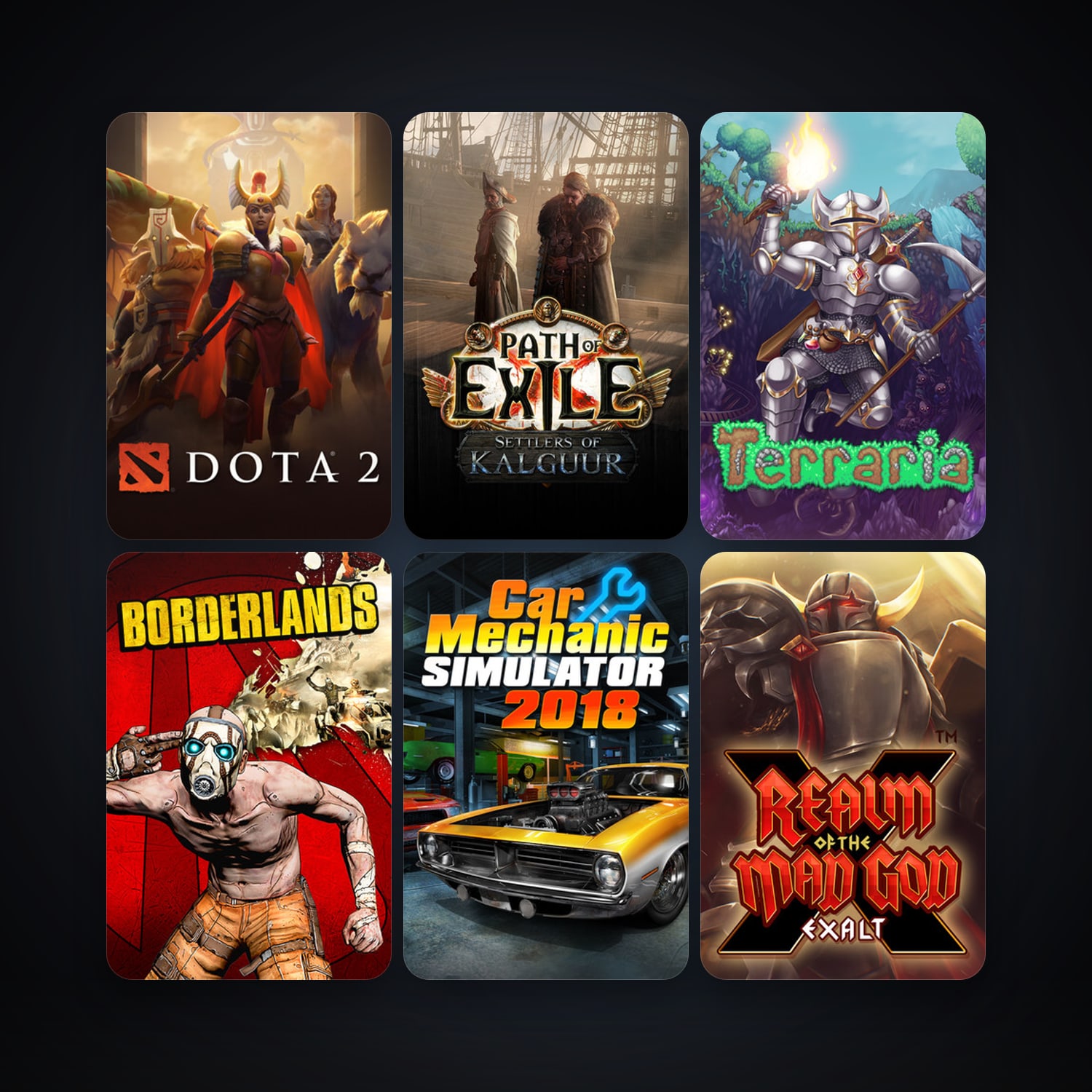 Dota 2 + Borderlands, 33 games, clean — HabibiAccounts