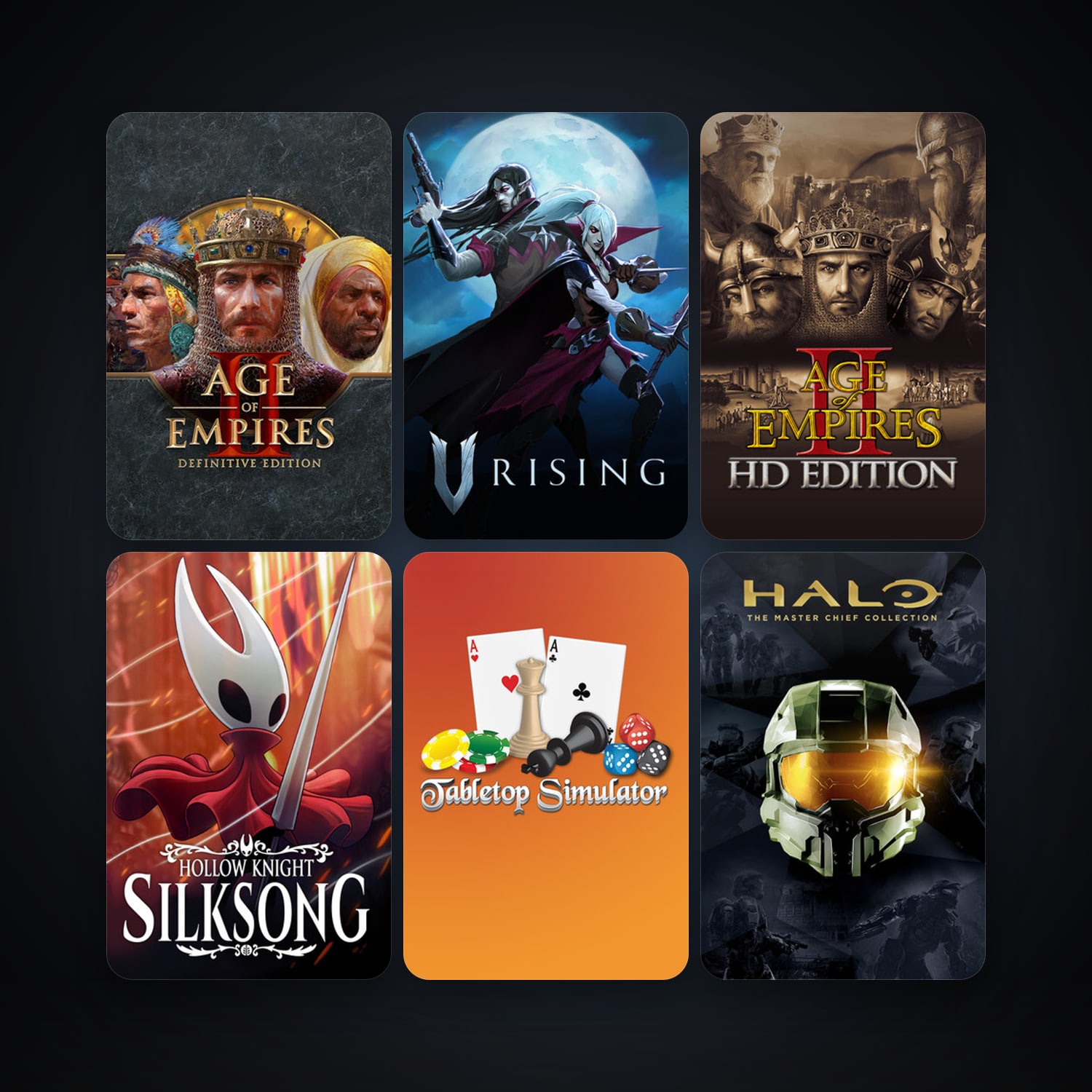 Age of Empires II + Middle-earth: Shadow of Mordor, 94 games, Steam 10, clean — HabibiAccounts