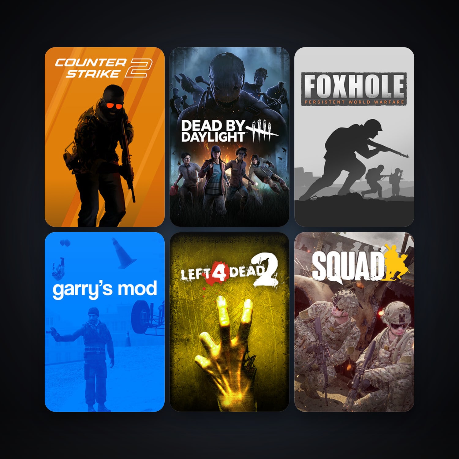Left 4 Dead 2 + CS2 Prime, 121 games, Steam 61, clean — HabibiAccounts