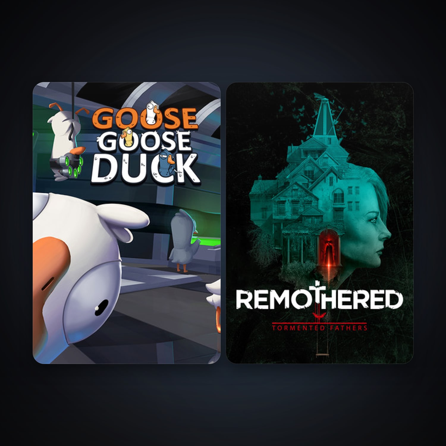 Remothered: Tormented Fathers + Goose Goose Duck, 6 games, clean — HabibiAccounts