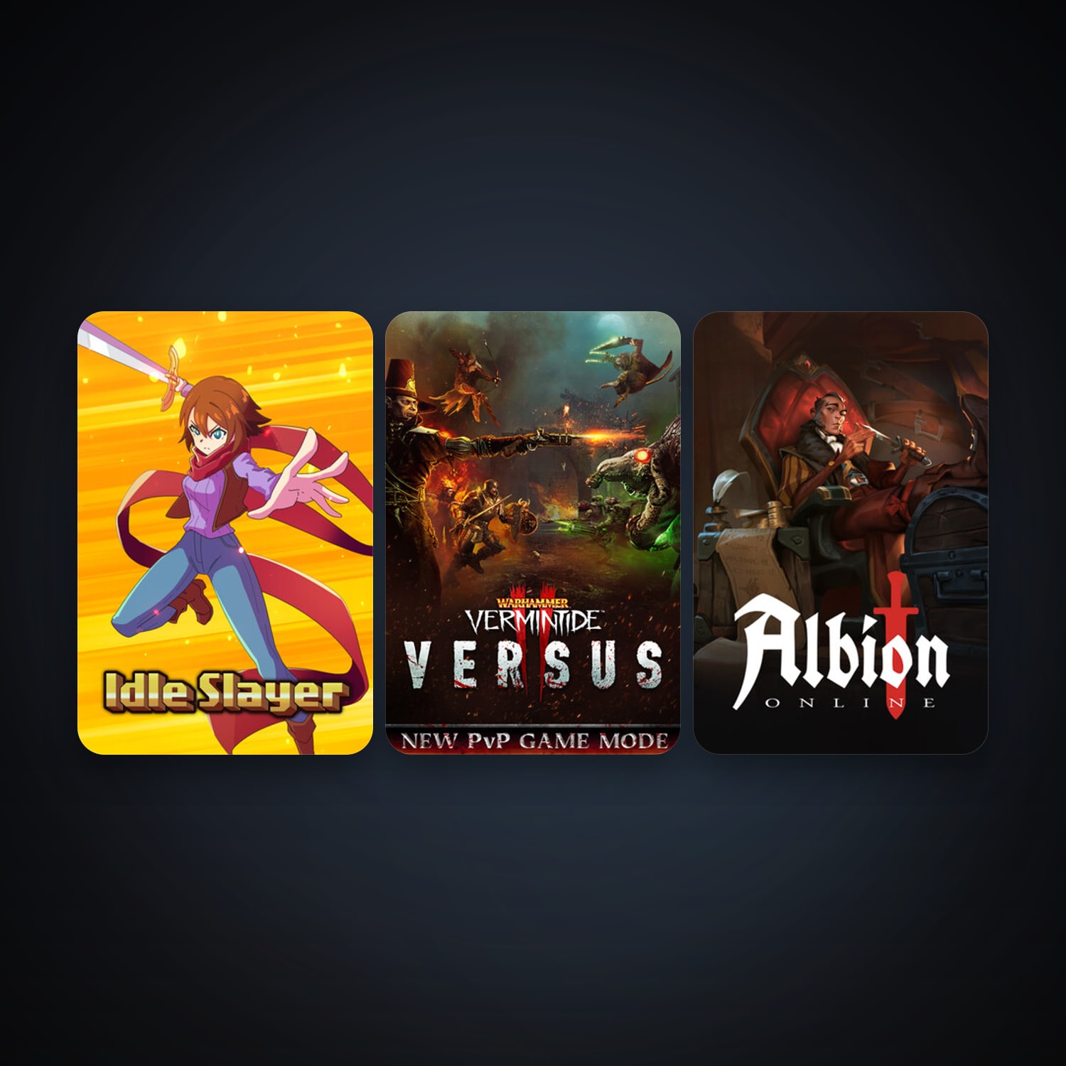 Warhammer: Vermintide 2 + Albion Online, 4 games, clean — HabibiAccounts