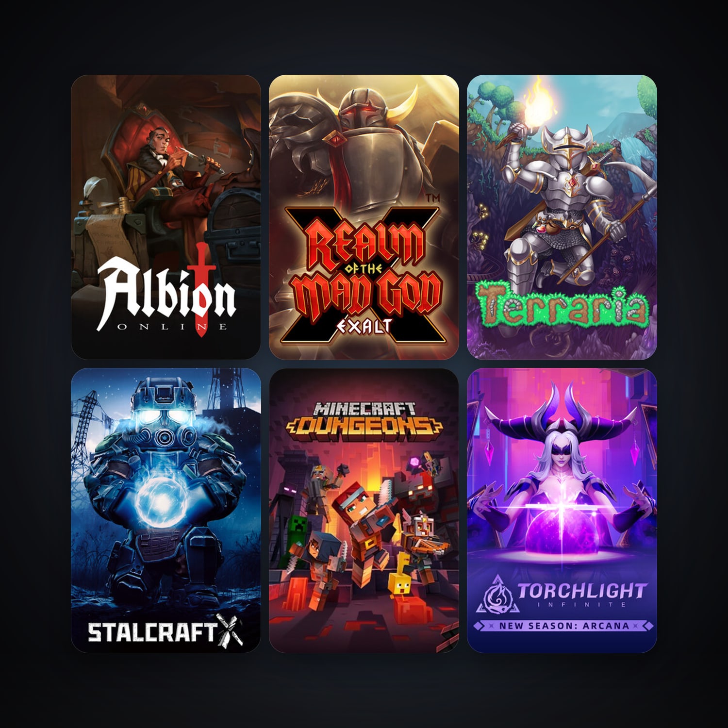 Terraria + Realm of the Mad God, 26 games, clean — HabibiAccounts