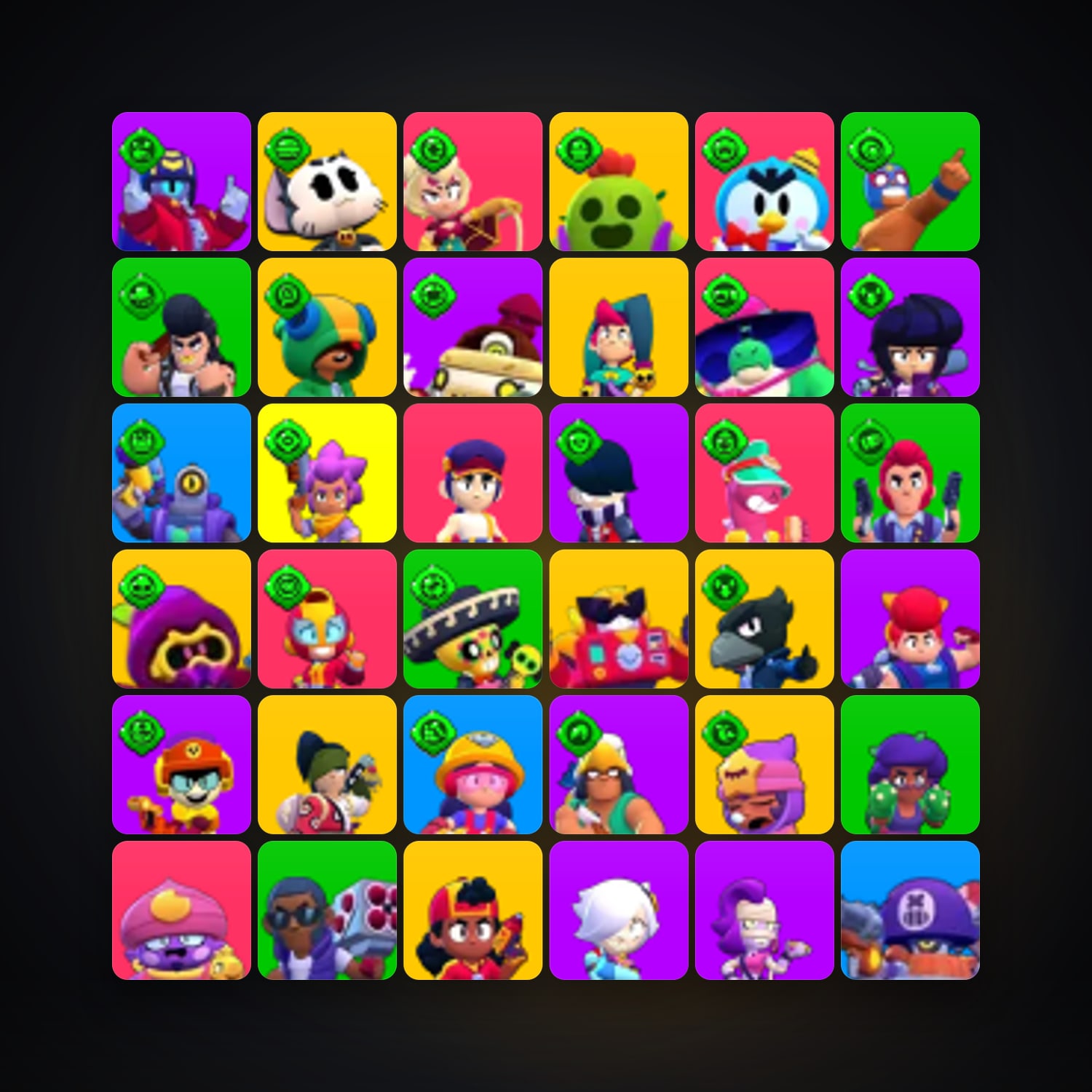 105 Brawlers | 42.7K Trophies — Supercell Account — HabibiAccounts
